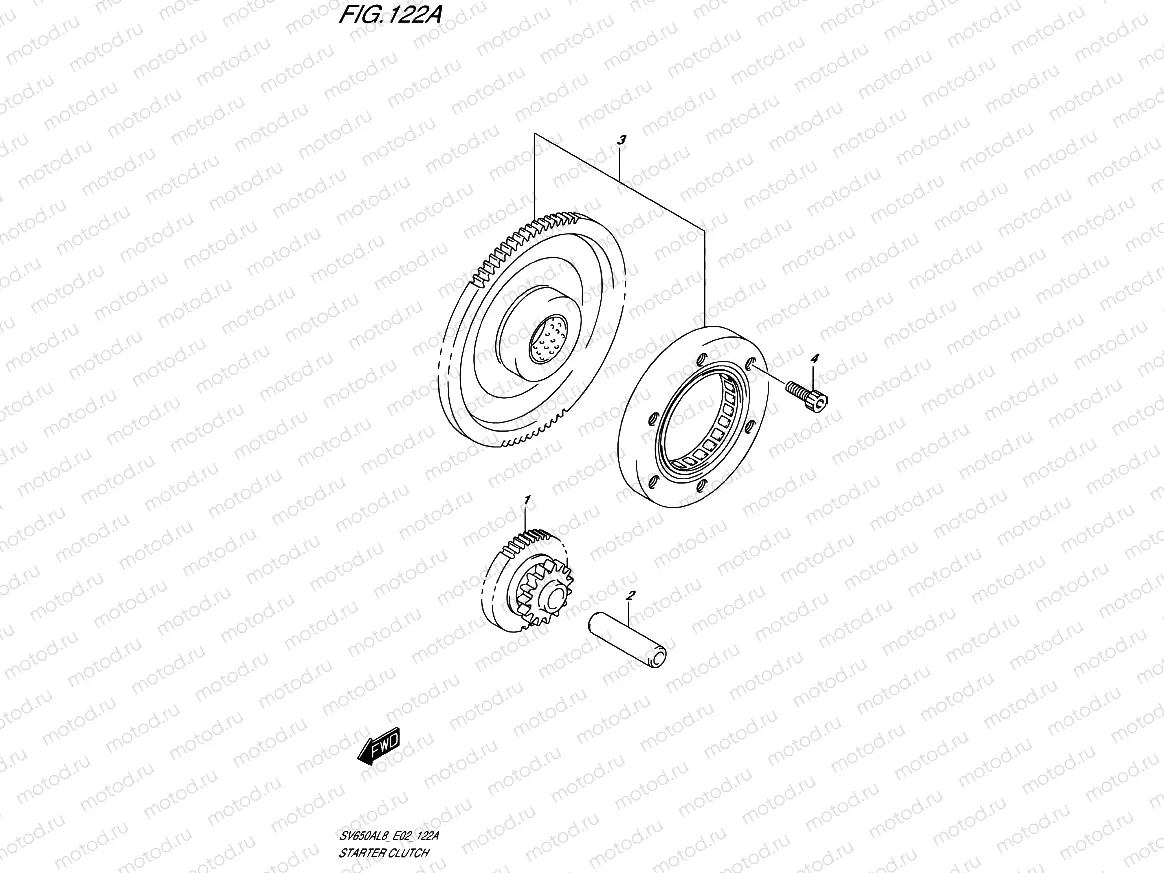 122A - STARTER CLUTCH
