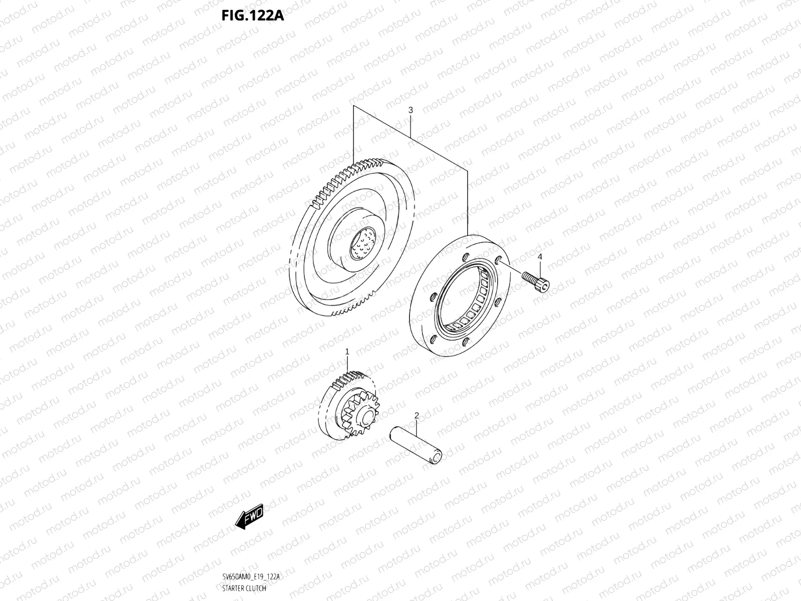 122A - STARTER CLUTCH