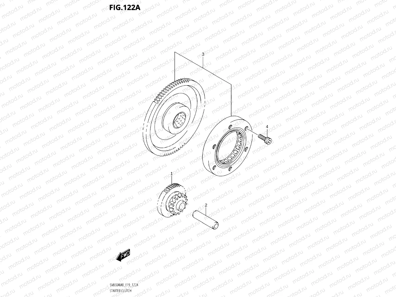122A - STARTER CLUTCH
