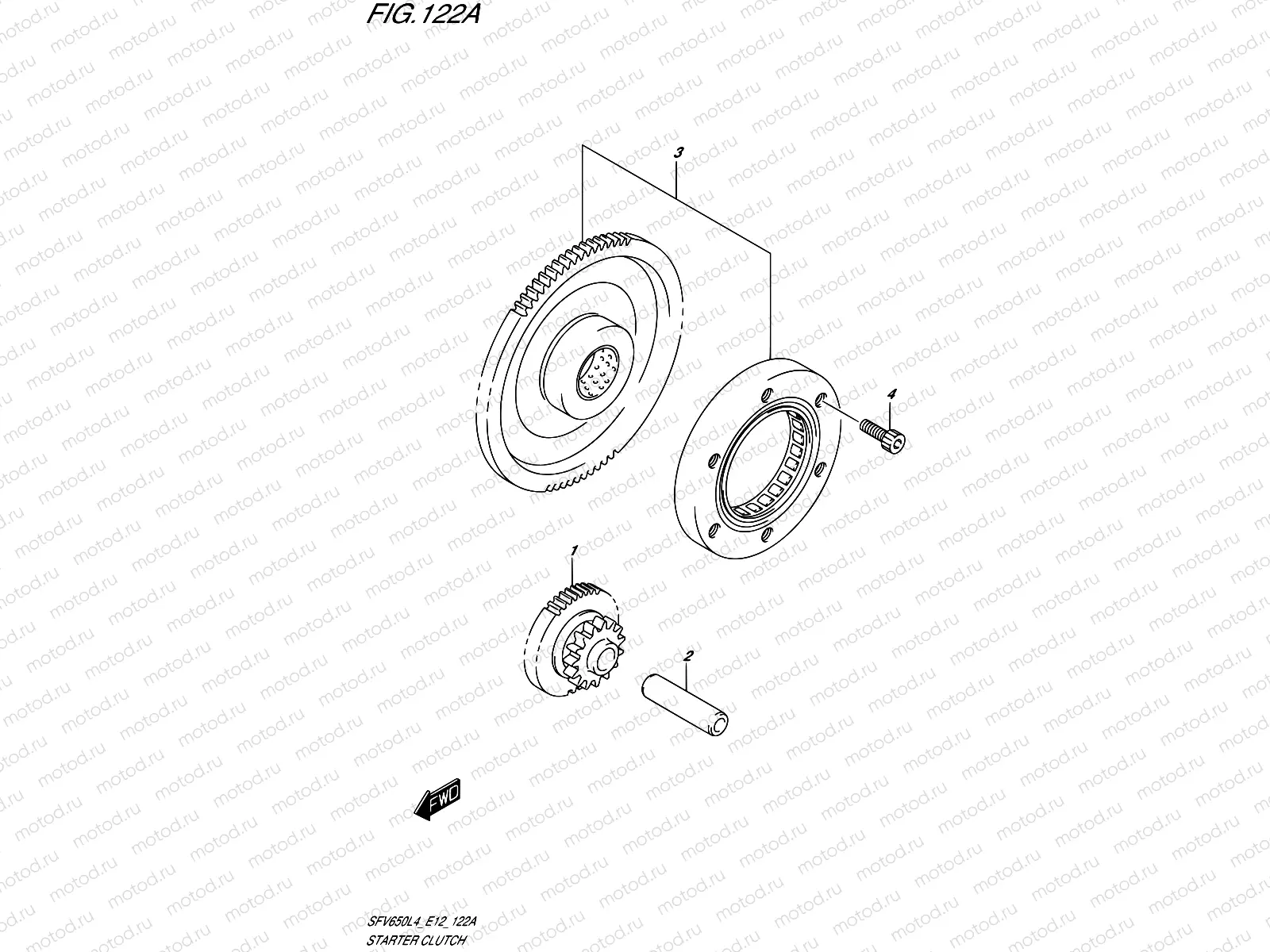 122A - STARTER CLUTCH