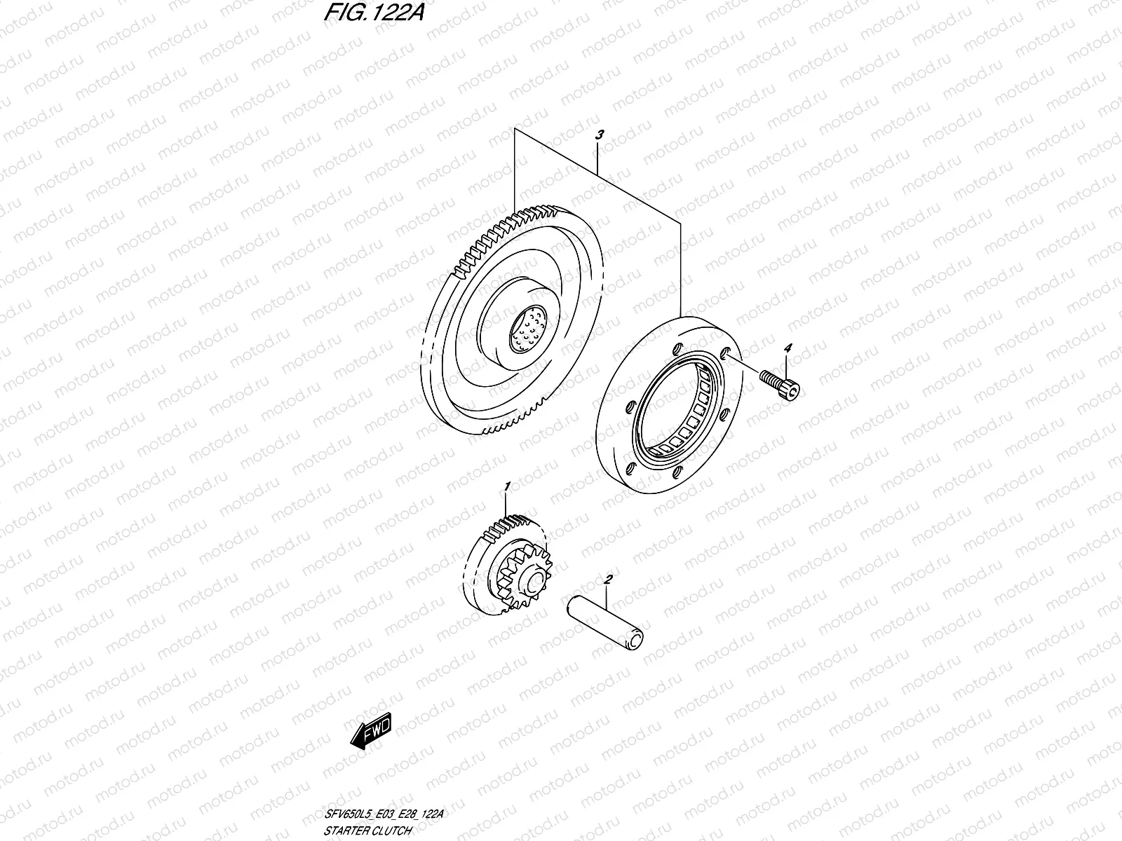 122A - STARTER CLUTCH