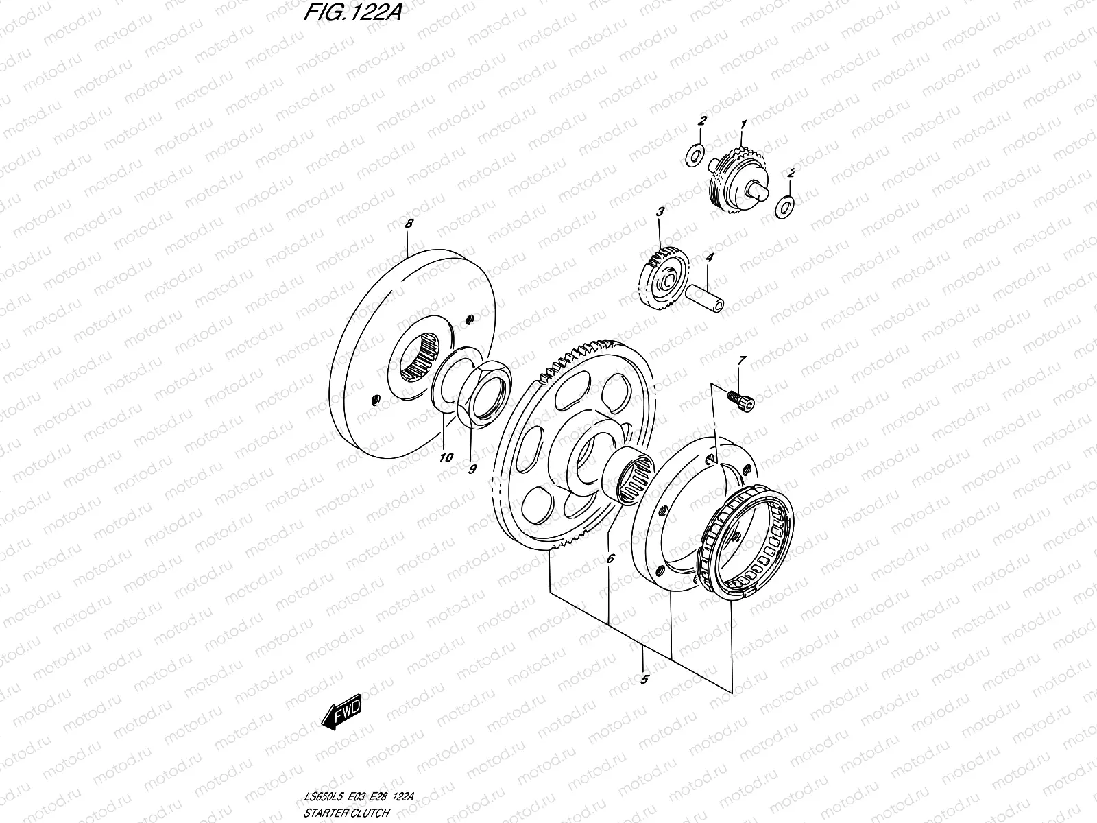 122A - STARTER CLUTCH