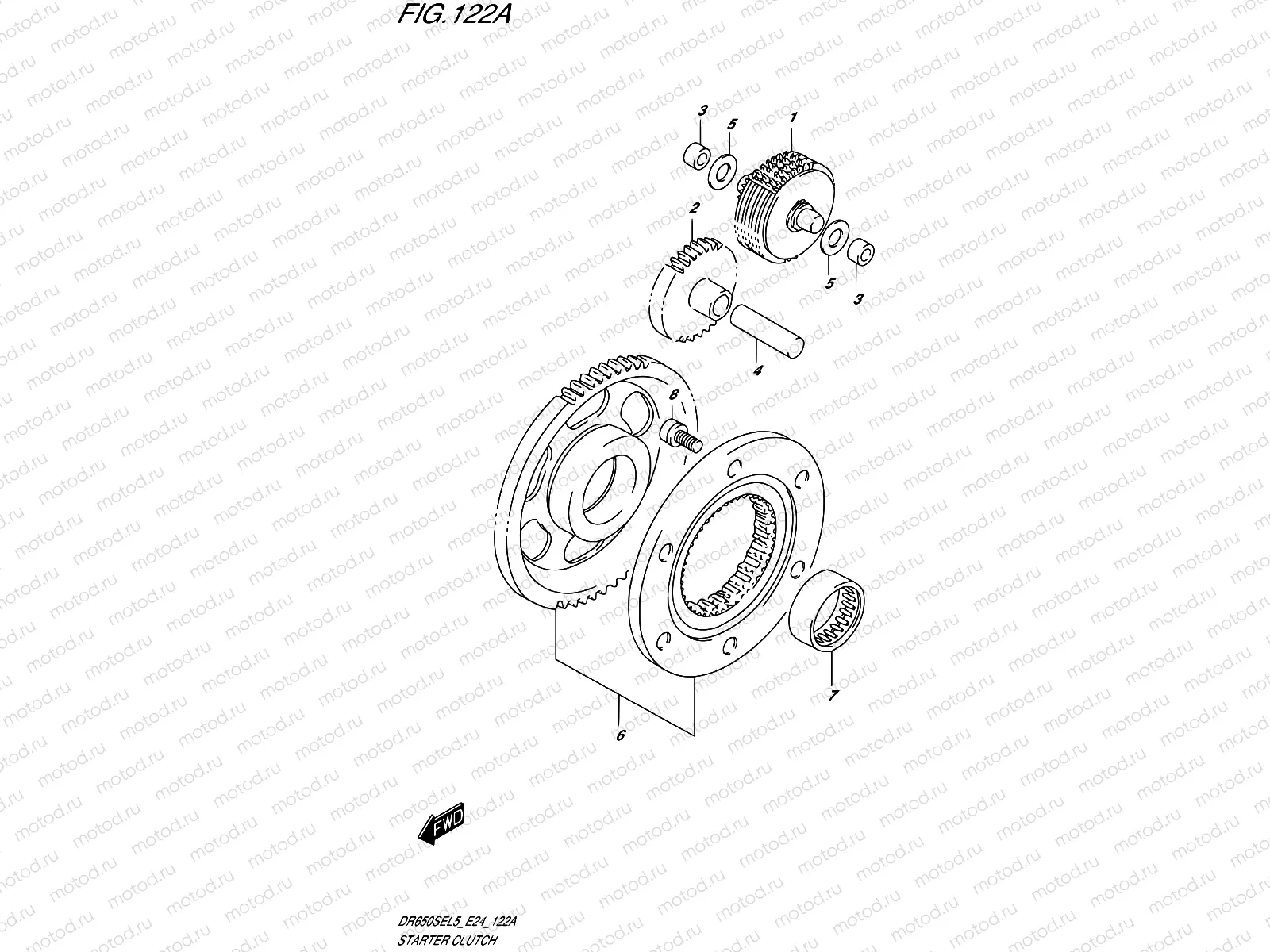 122A - STARTER CLUTCH