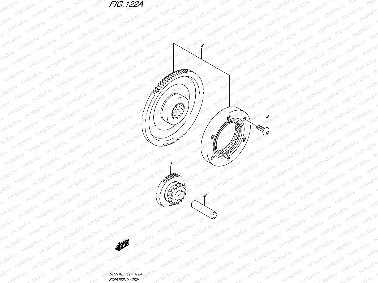 122A - STARTER CLUTCH