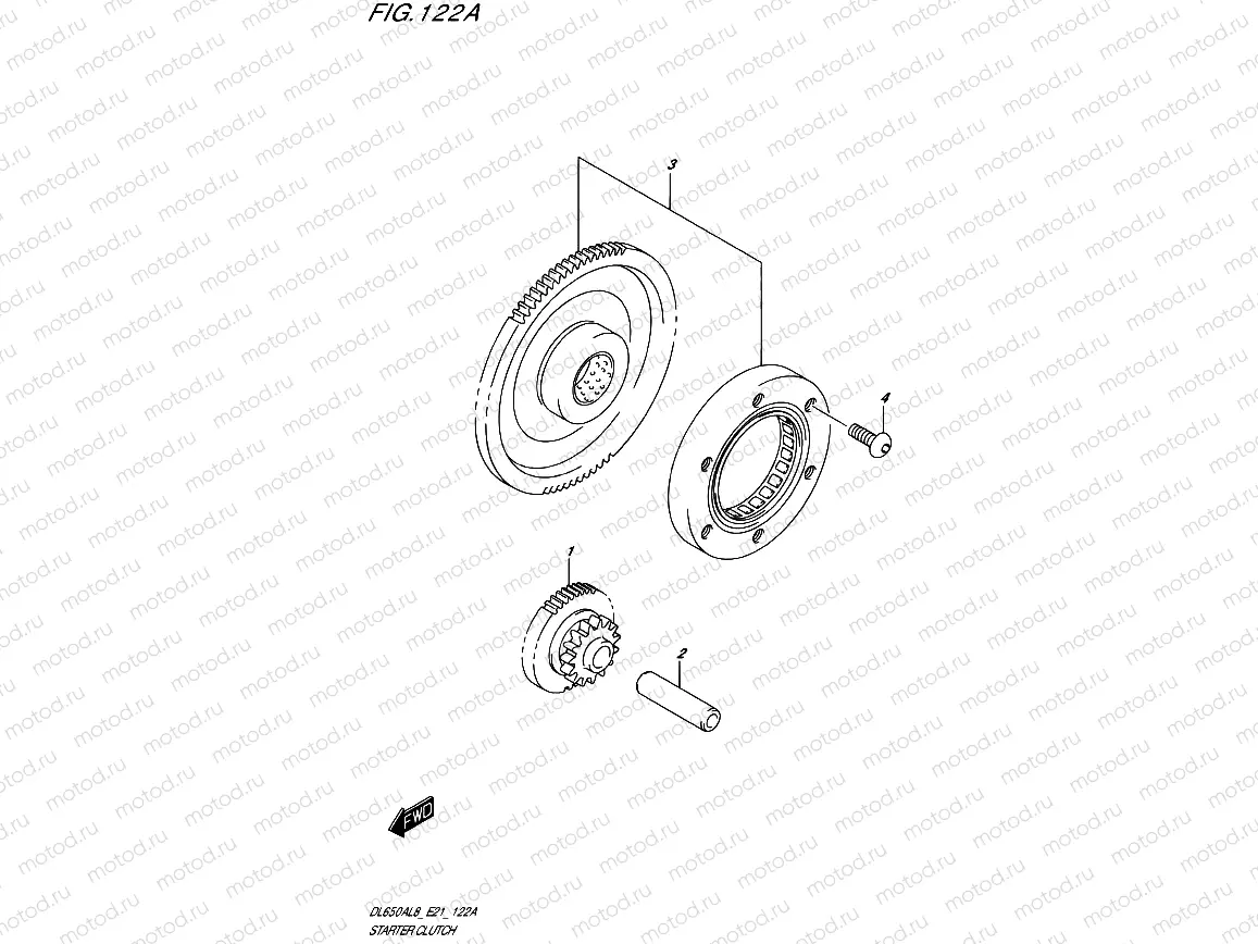 122A - STARTER CLUTCH