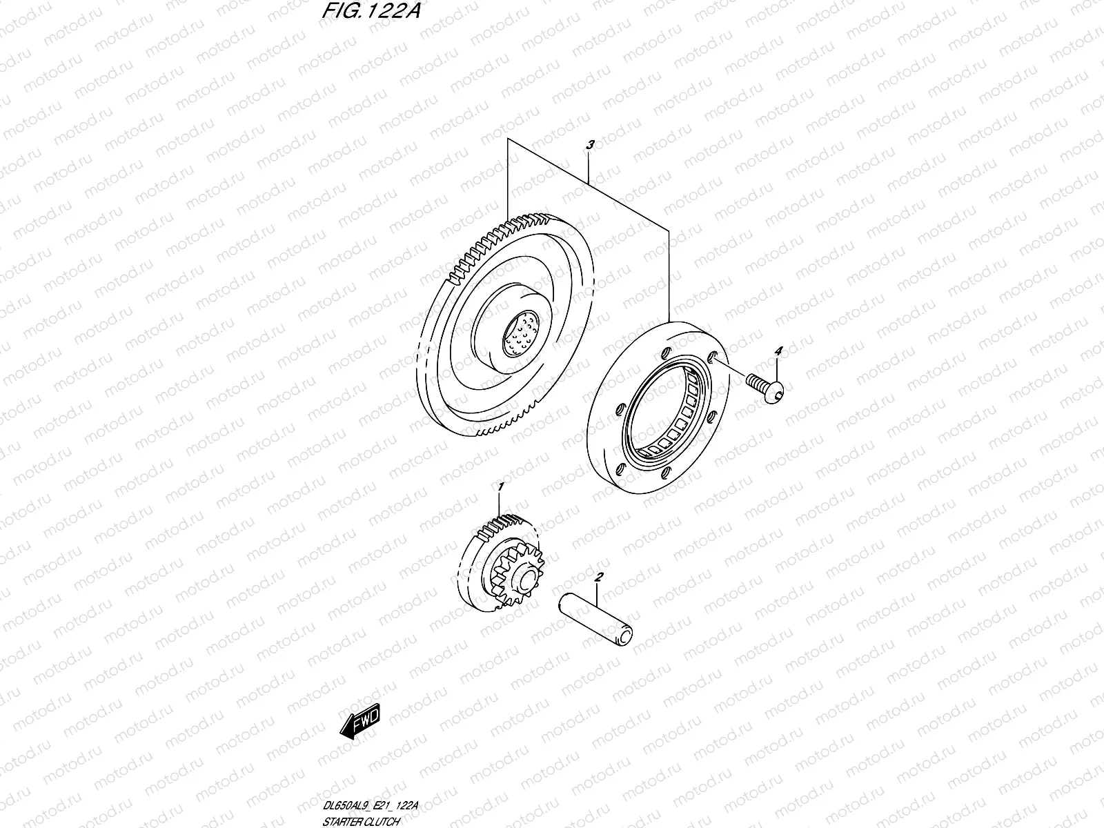 122A - STARTER CLUTCH