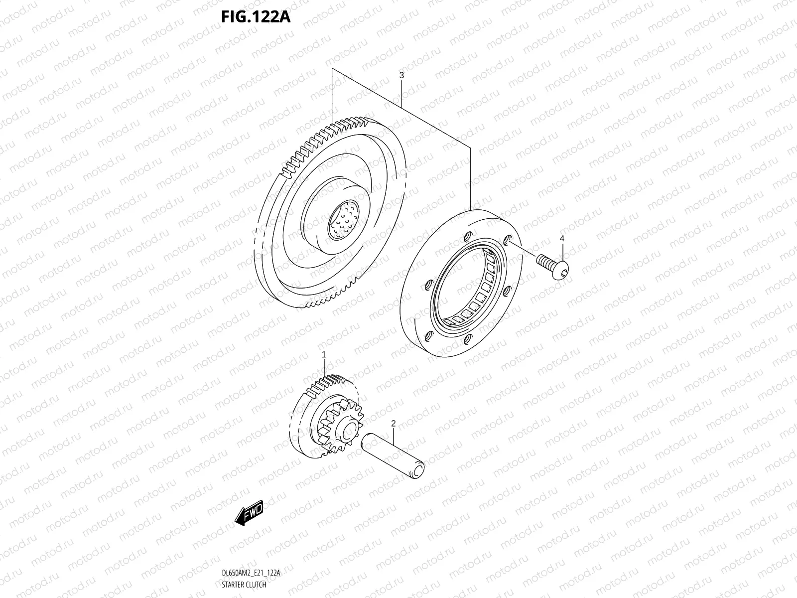 122A - STARTER CLUTCH