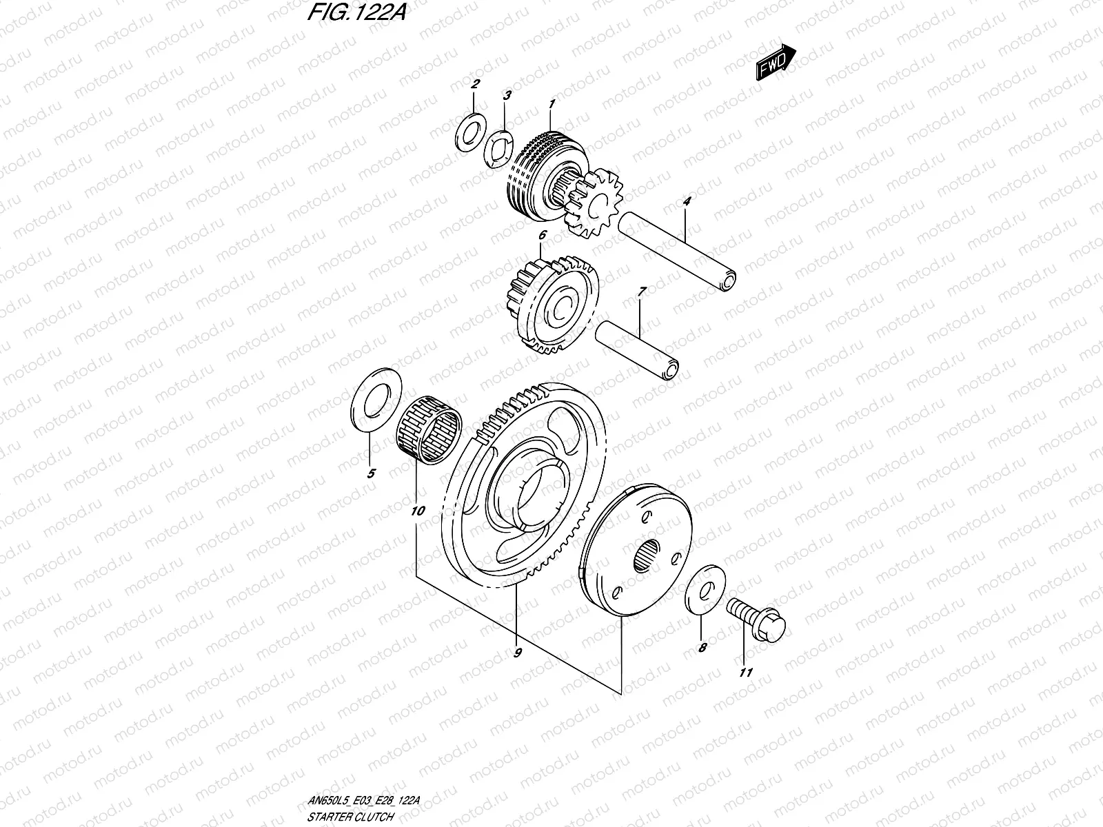 122A - STARTER CLUTCH