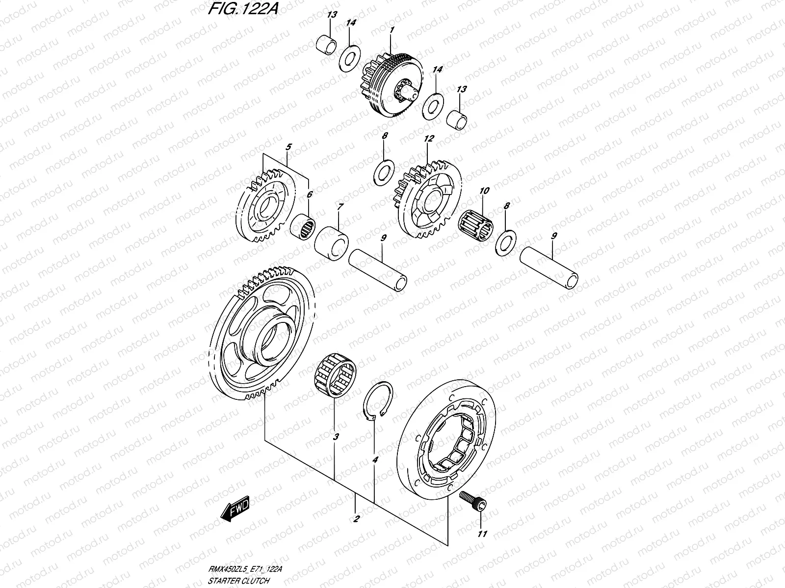 122A - STARTER CLUTCH