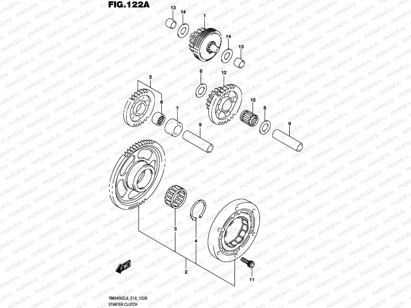 122A - STARTER CLUTCH