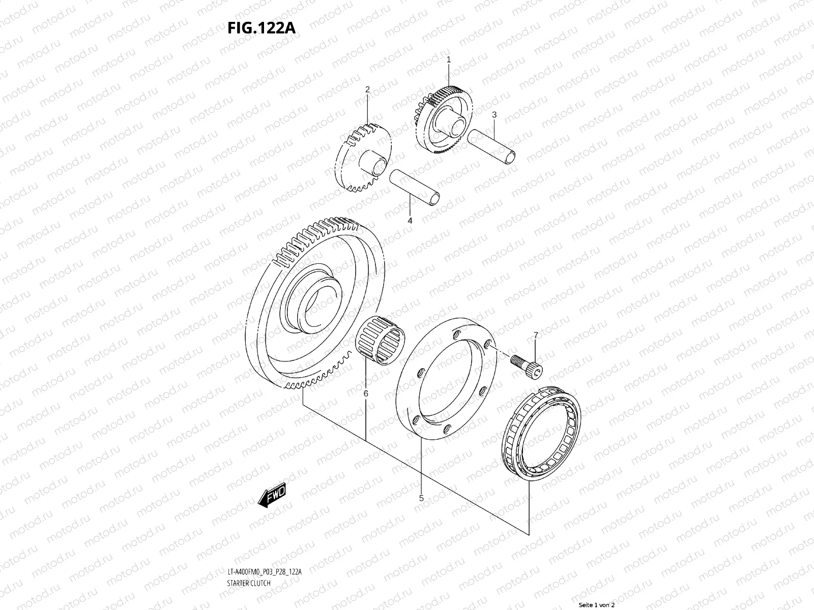 122A - STARTER CLUTCH