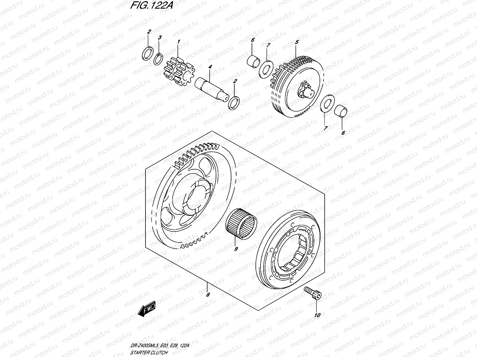 122A - STARTER CLUTCH