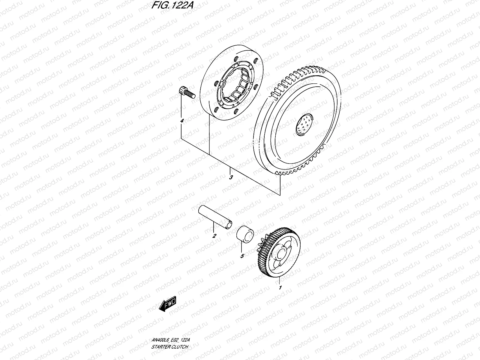 122A - STARTER CLUTCH