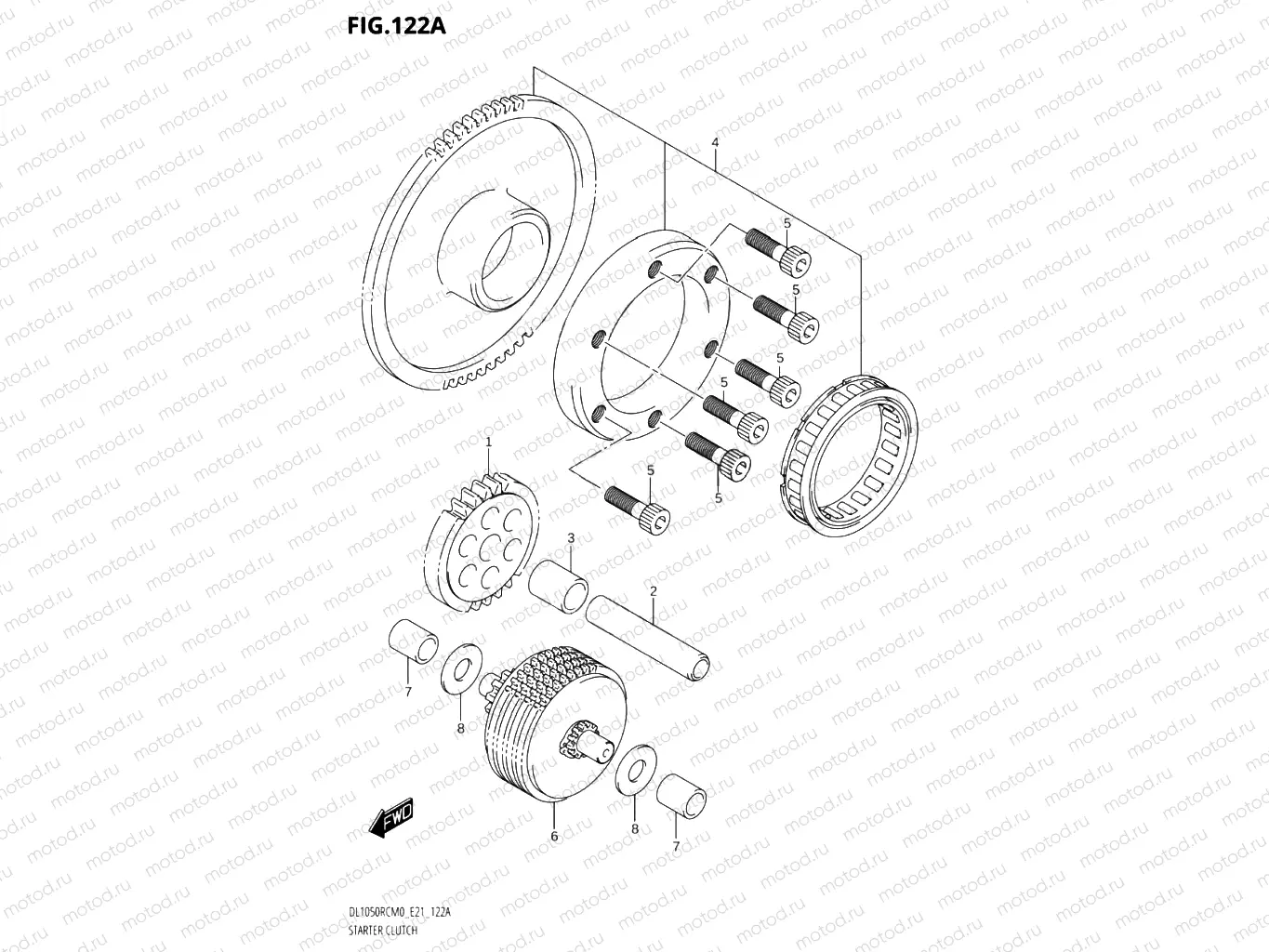 122A - STARTER CLUTCH