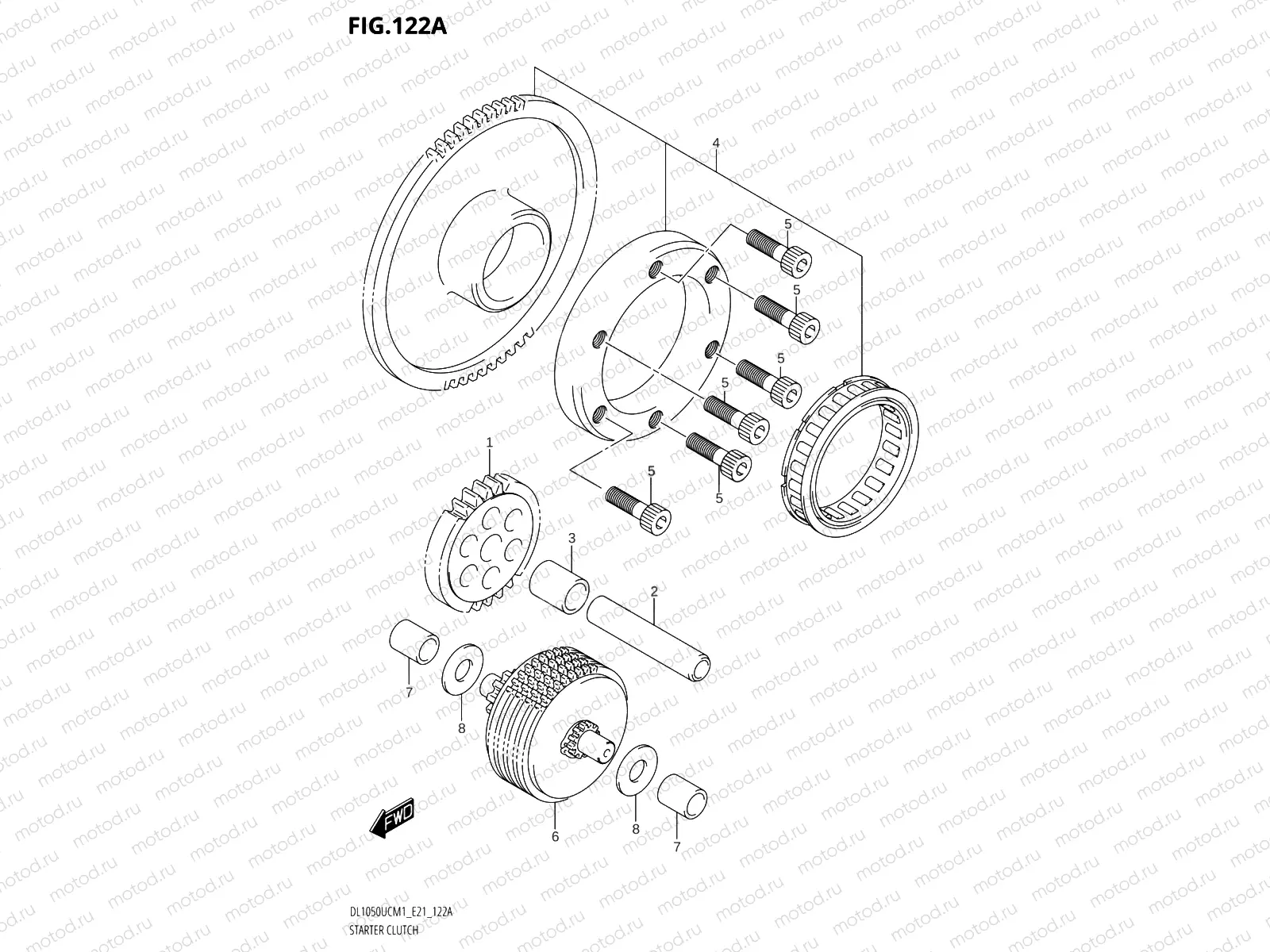 122A - STARTER CLUTCH