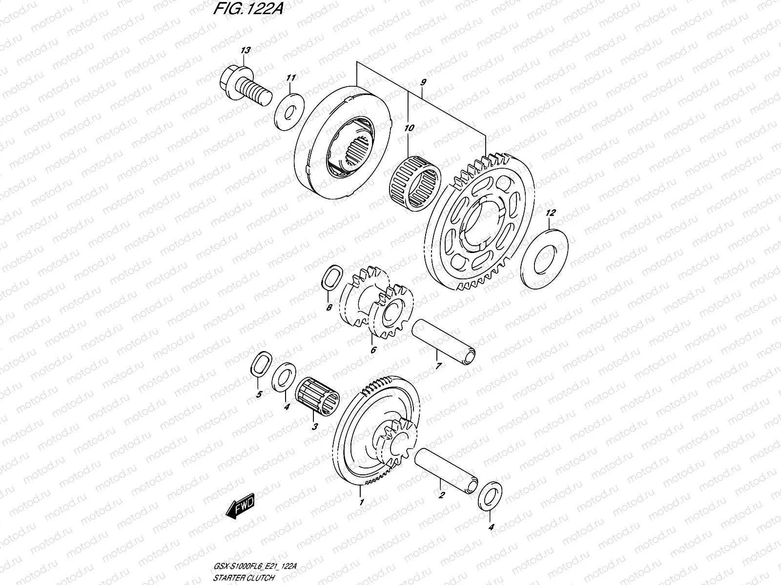 122A - STARTER CLUTCH