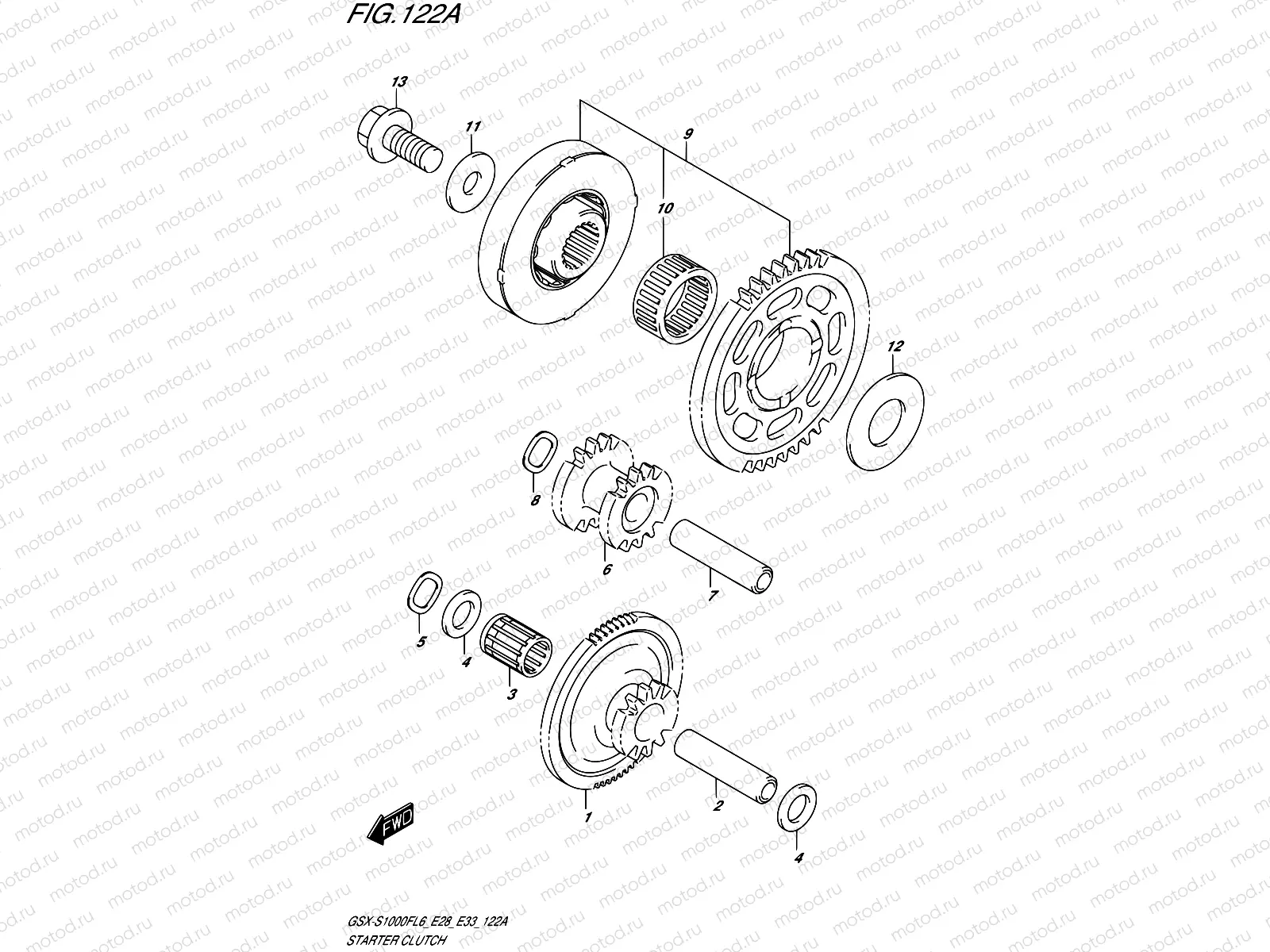 122A - STARTER CLUTCH