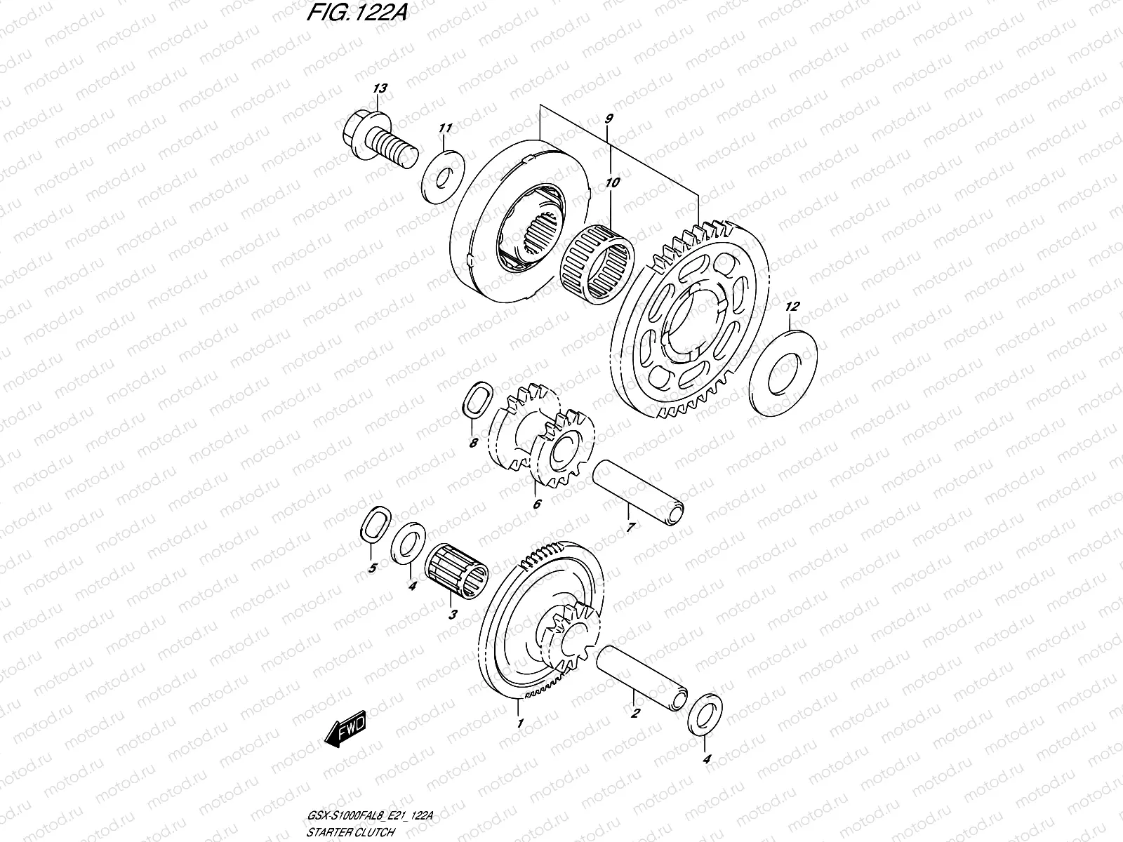 122A - STARTER CLUTCH