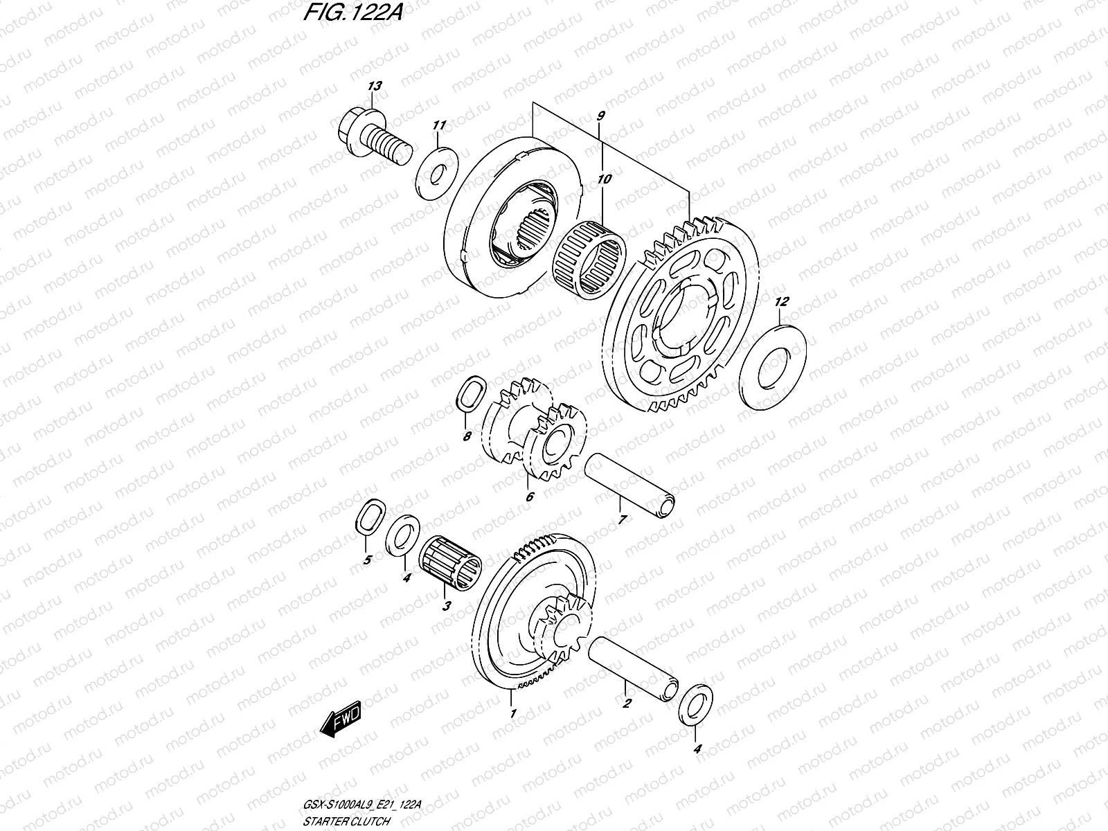 122A - STARTER CLUTCH
