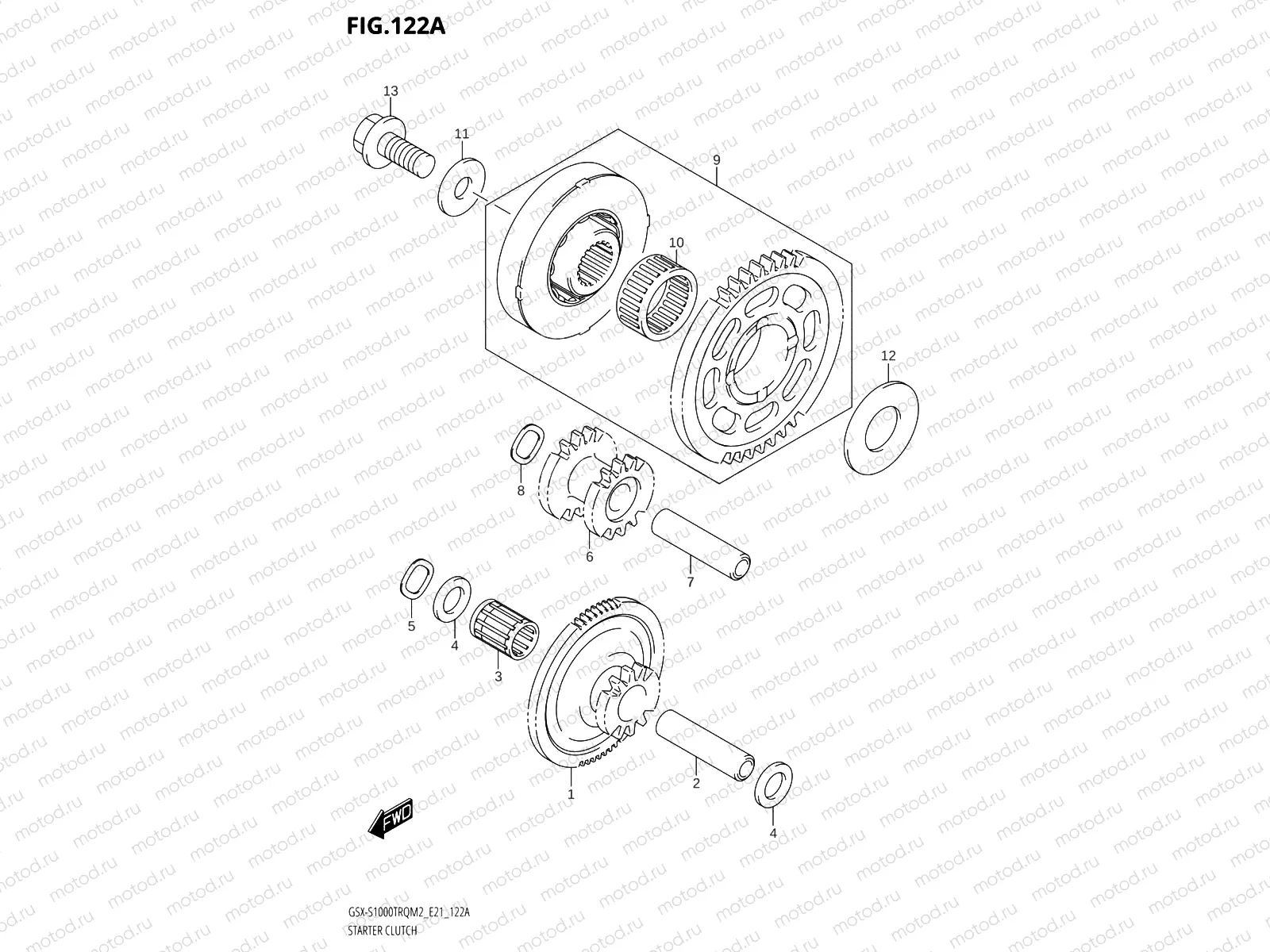 122A - STARTER CLUTCH