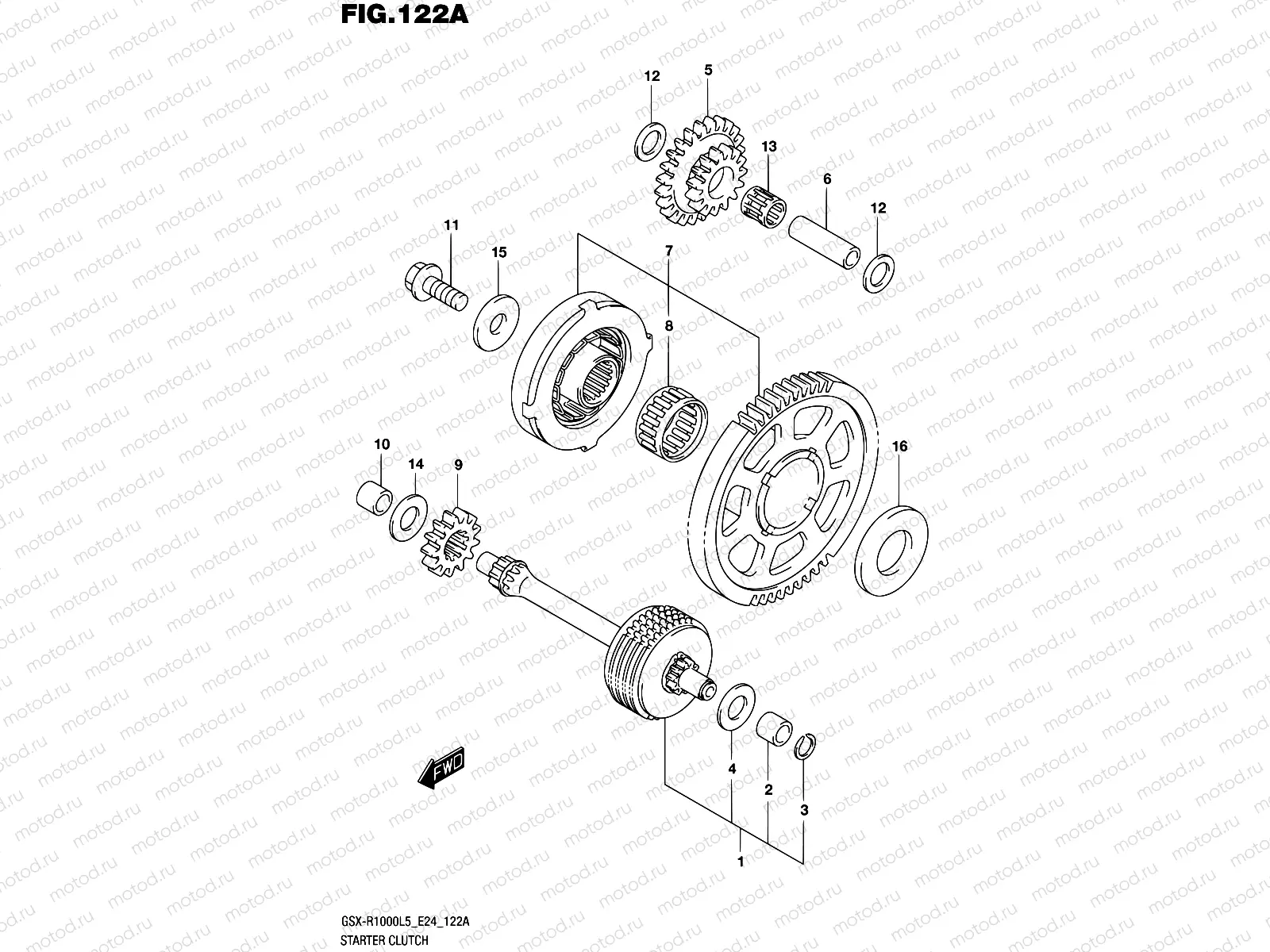 122A - STARTER CLUTCH