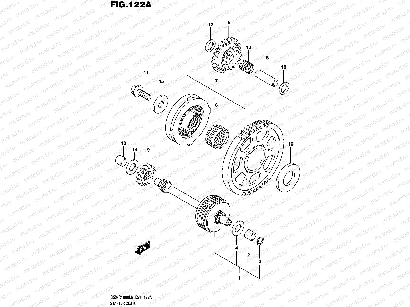 122A - STARTER CLUTCH
