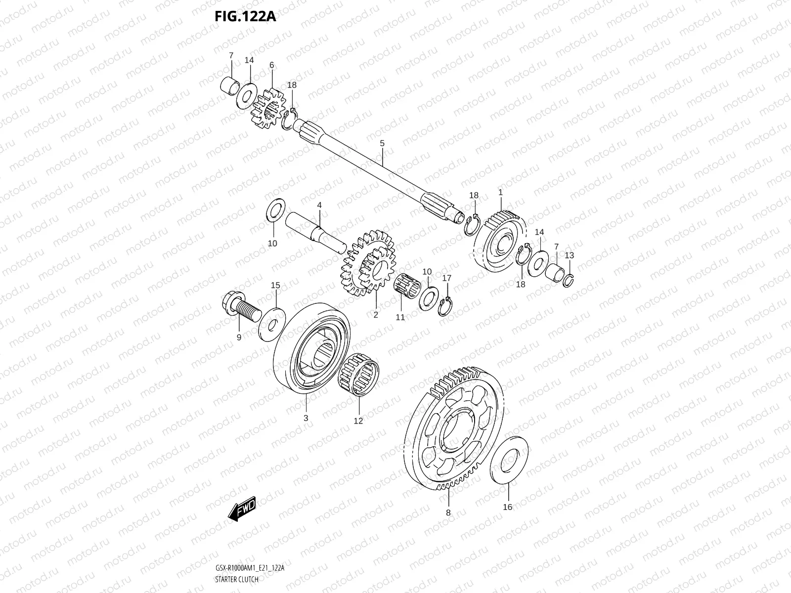 122A - STARTER CLUTCH