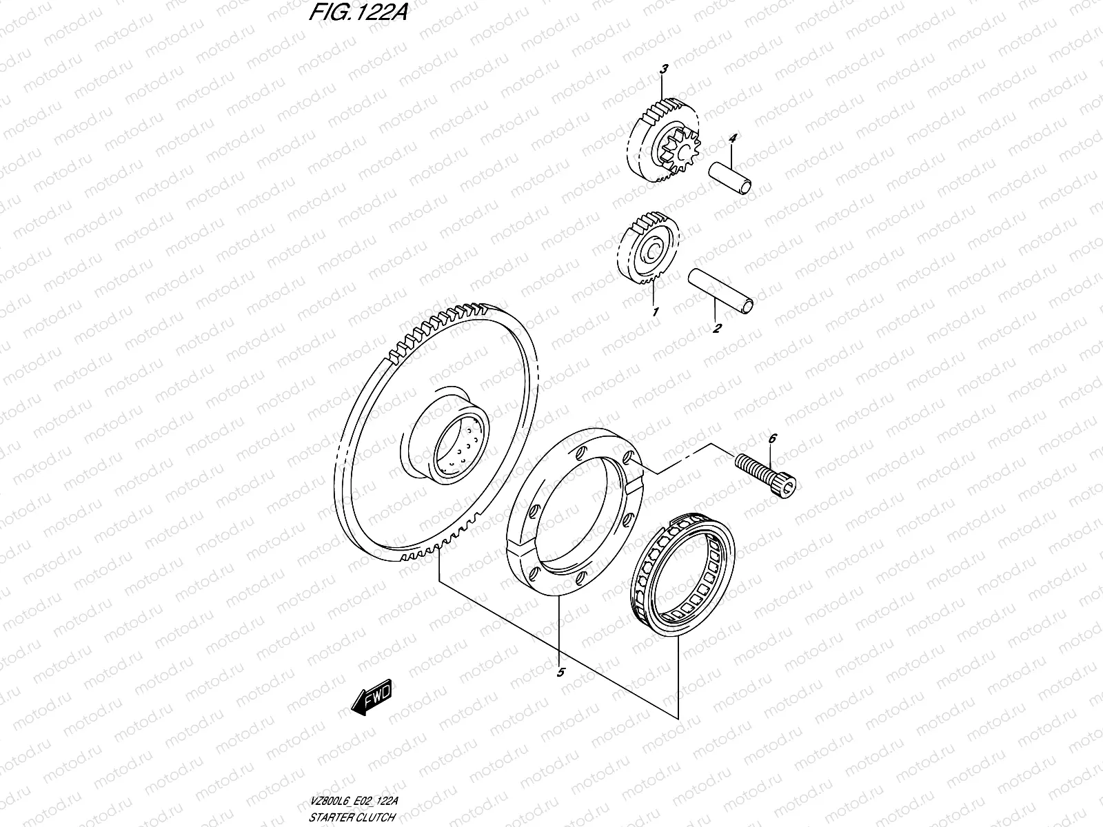 122A - STARTER CLUTCH