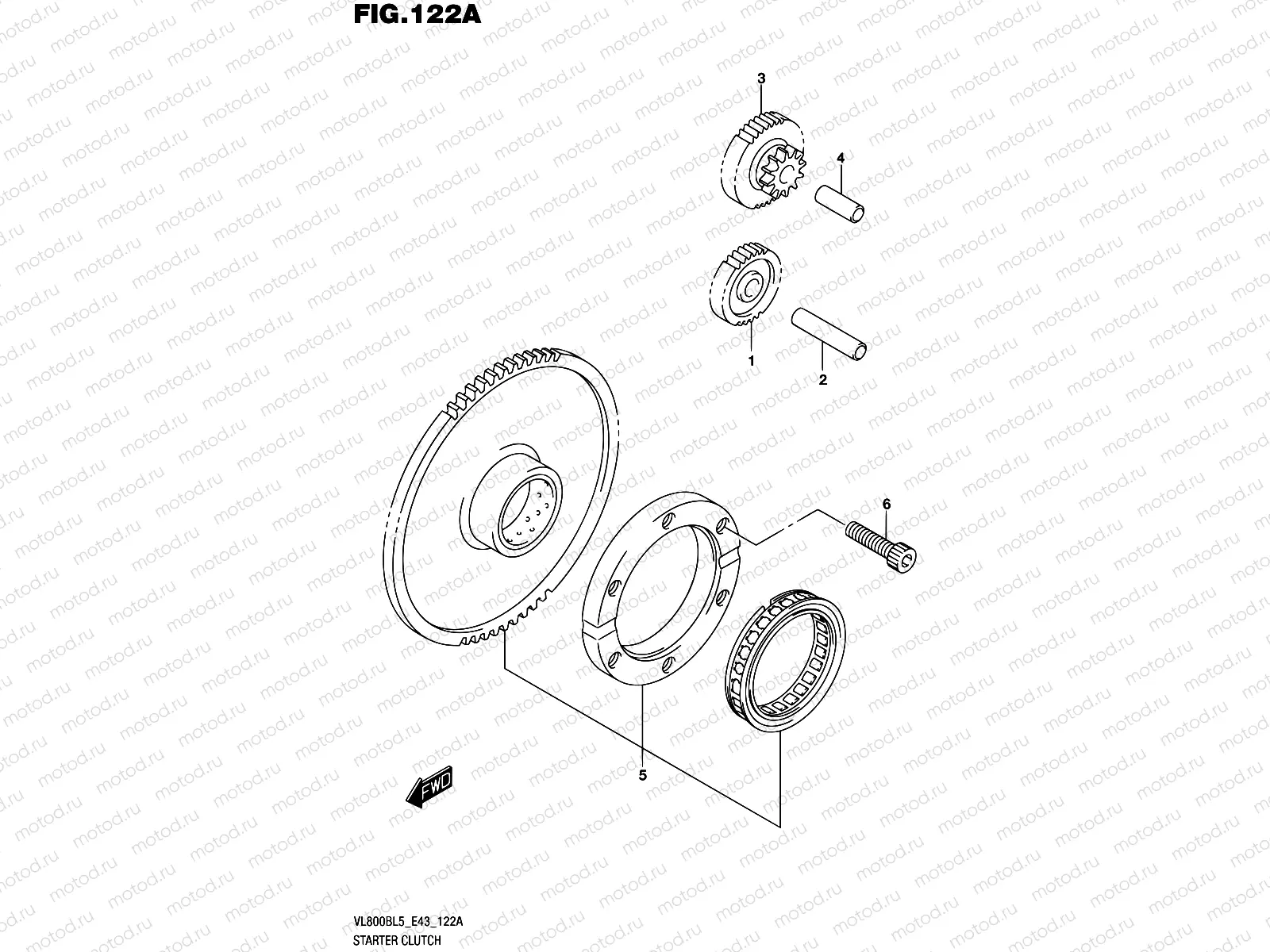 122A - STARTER CLUTCH