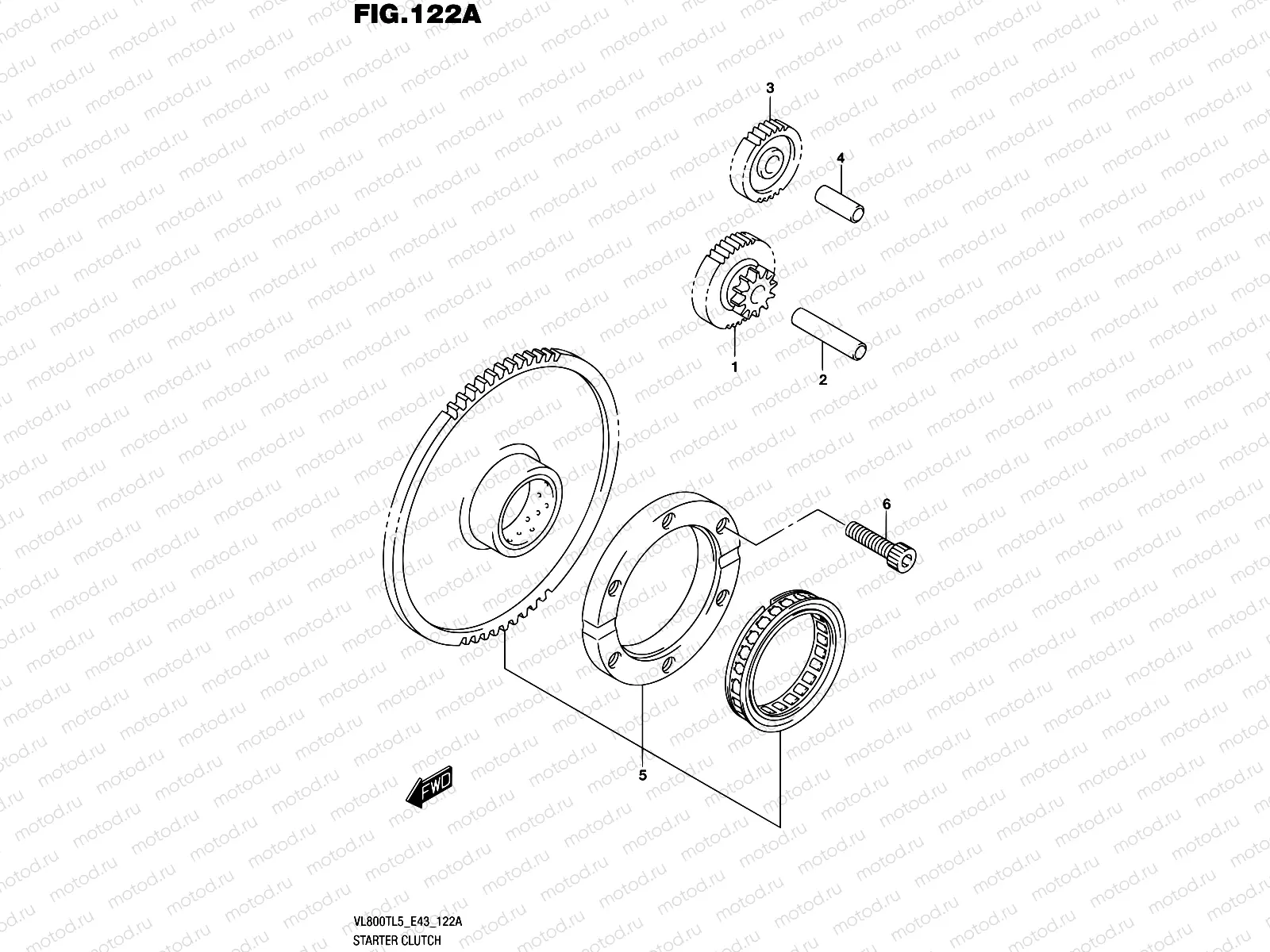 122A - STARTER CLUTCH