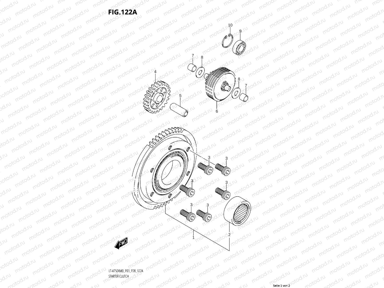 122A - STARTER CLUTCH