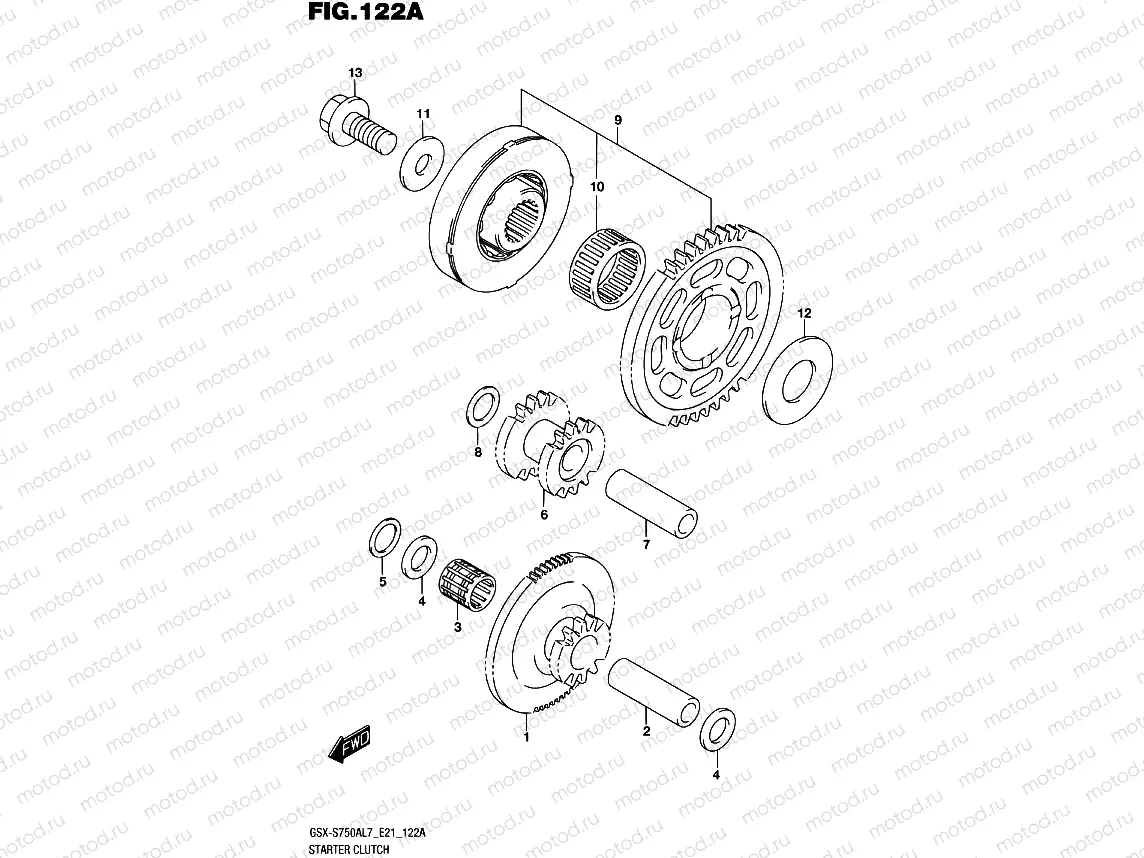 122A - STARTER CLUTCH