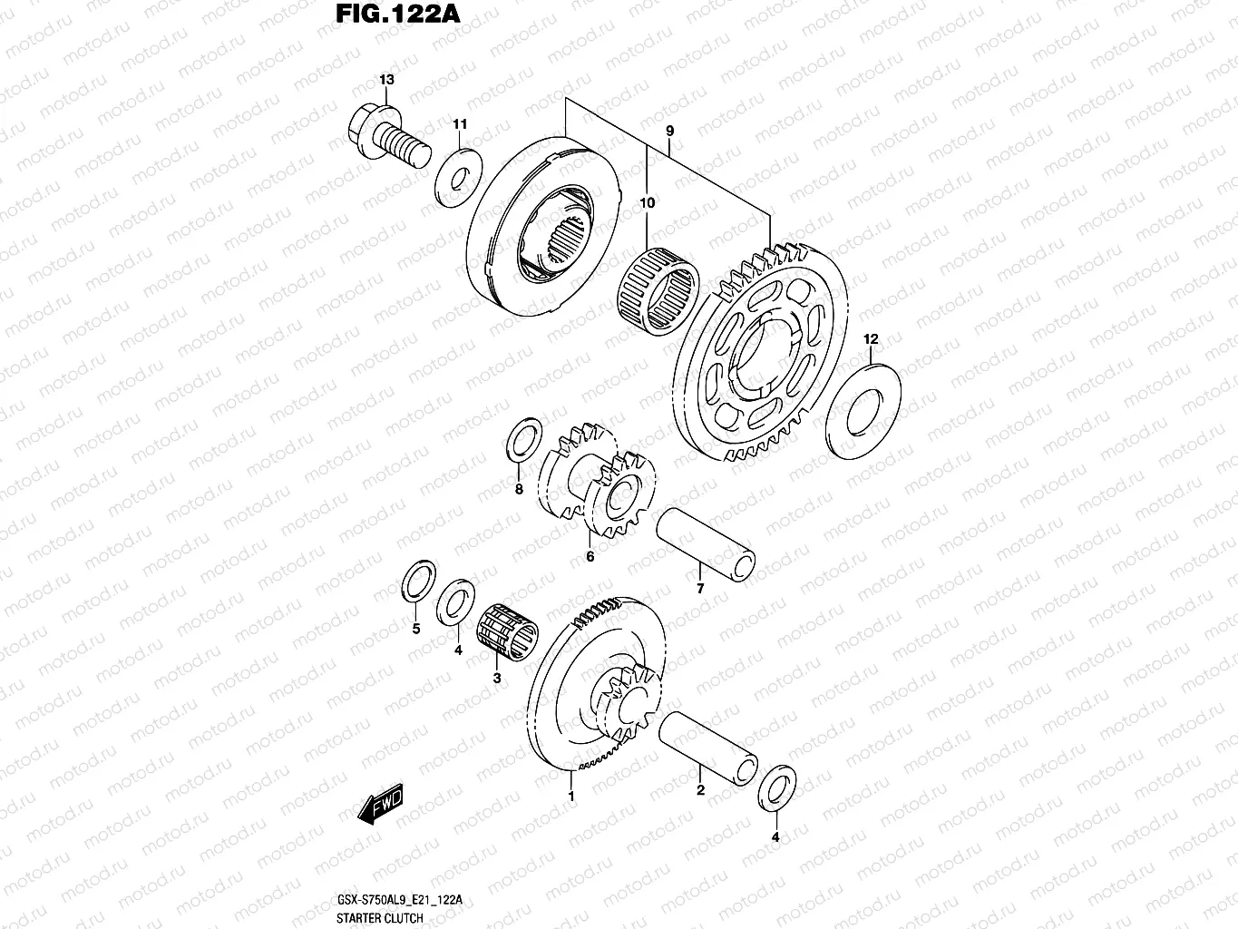 122A - STARTER CLUTCH