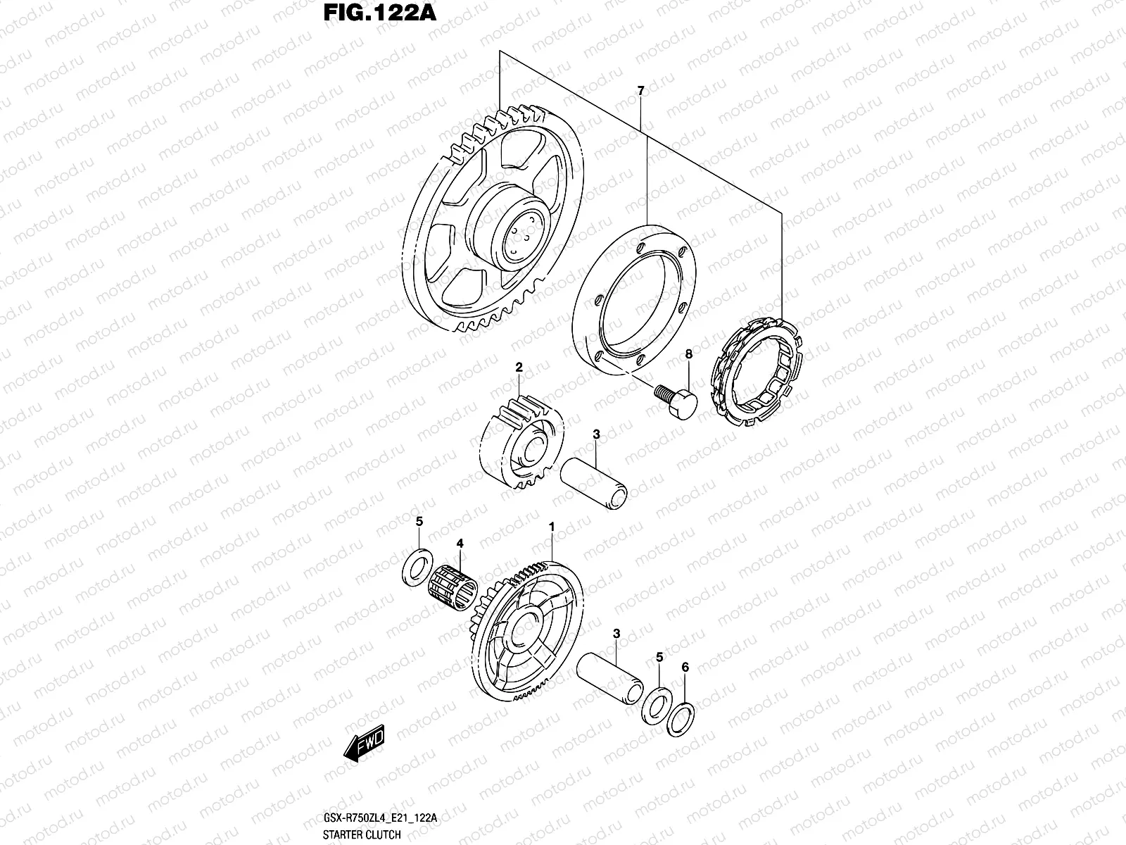 122A - STARTER CLUTCH