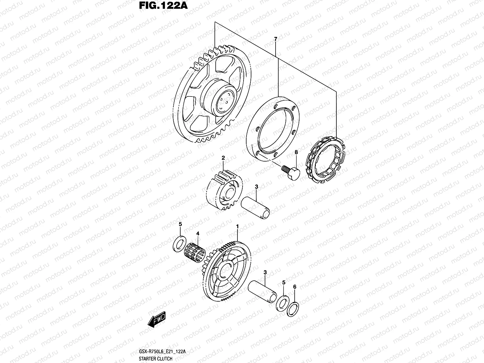 122A - STARTER CLUTCH