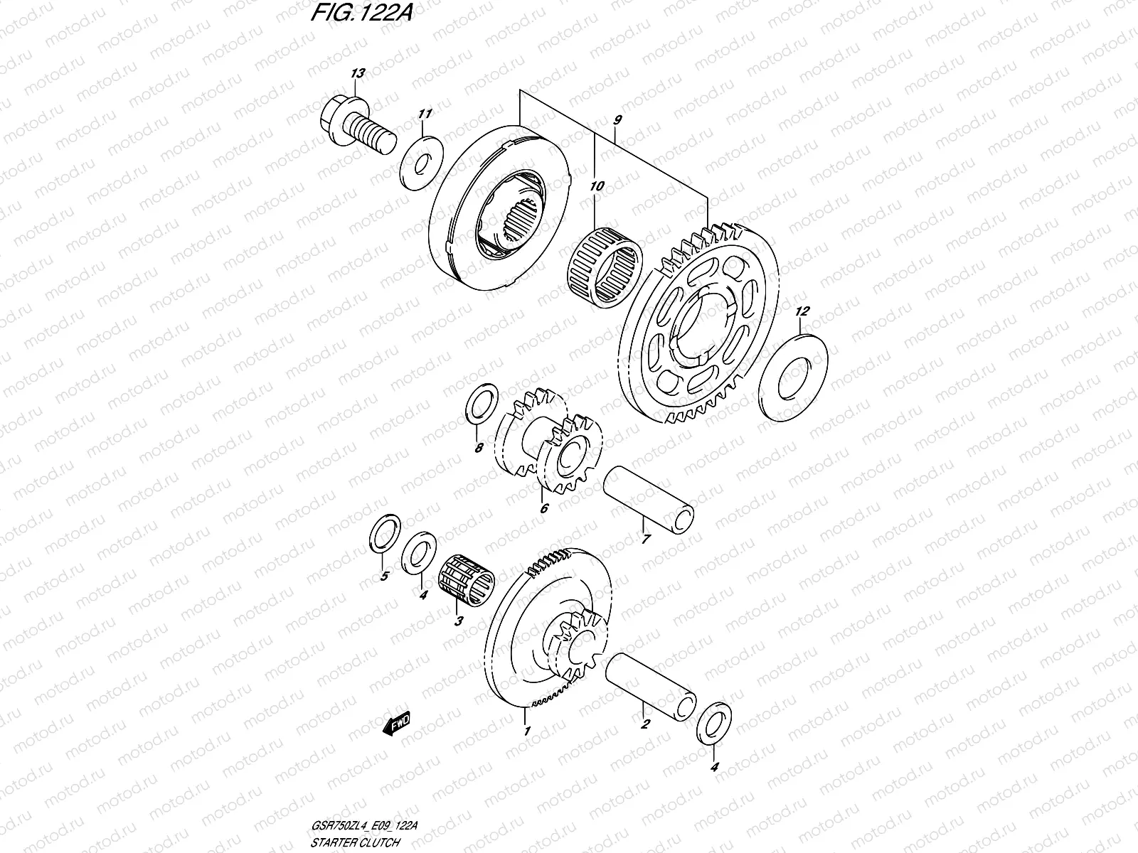122A - STARTER CLUTCH