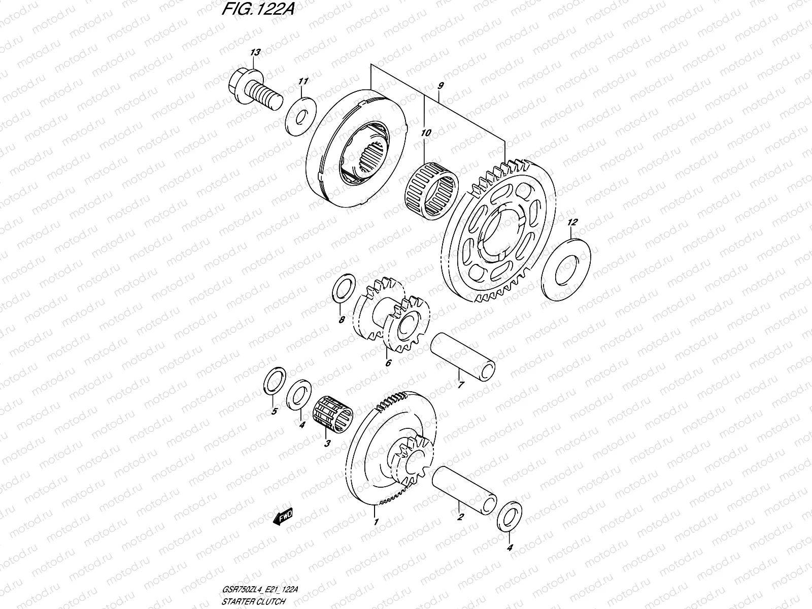 122A - STARTER CLUTCH