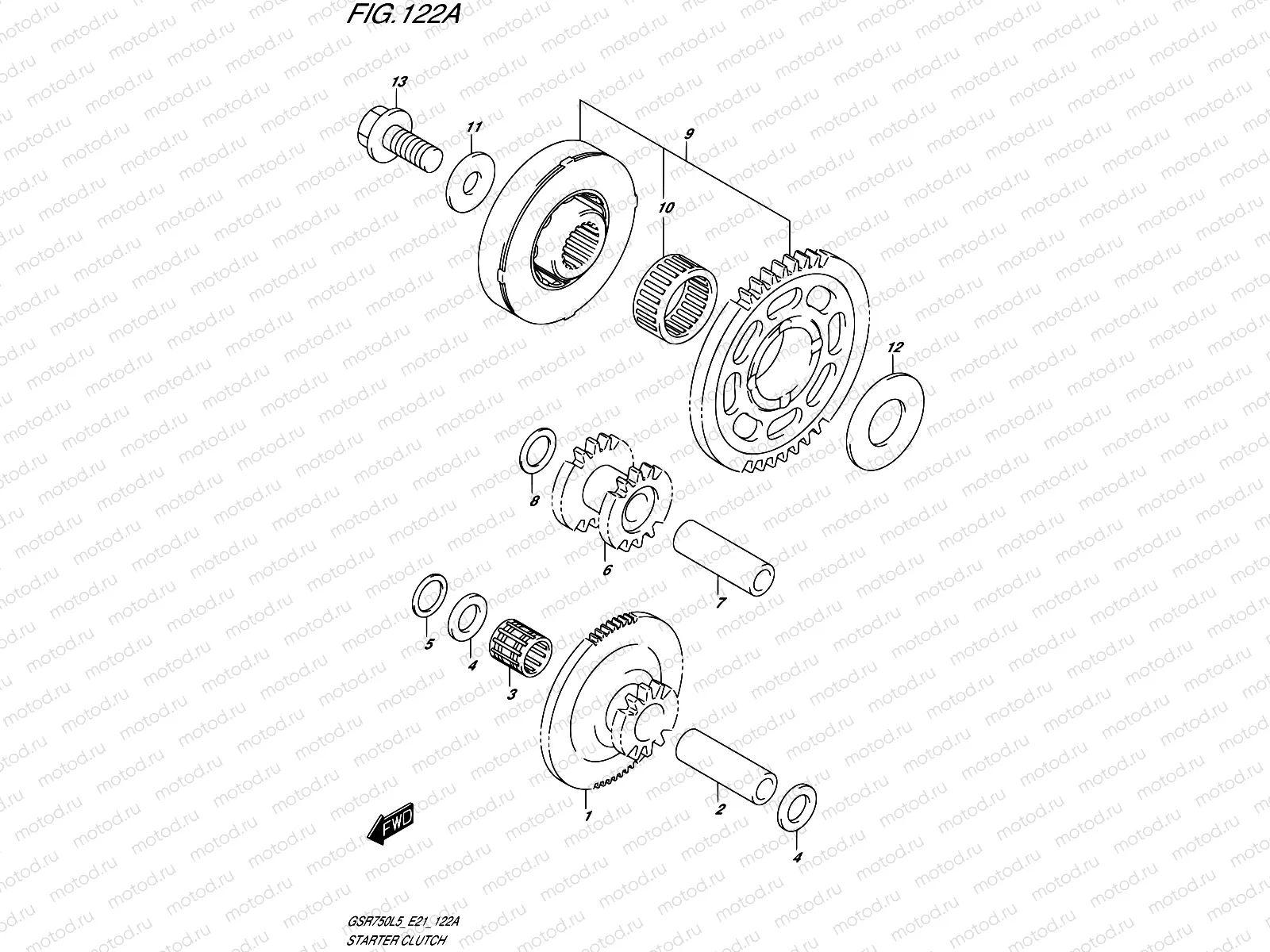 122A - STARTER CLUTCH