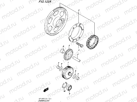 122A - STARTER CLUTCH