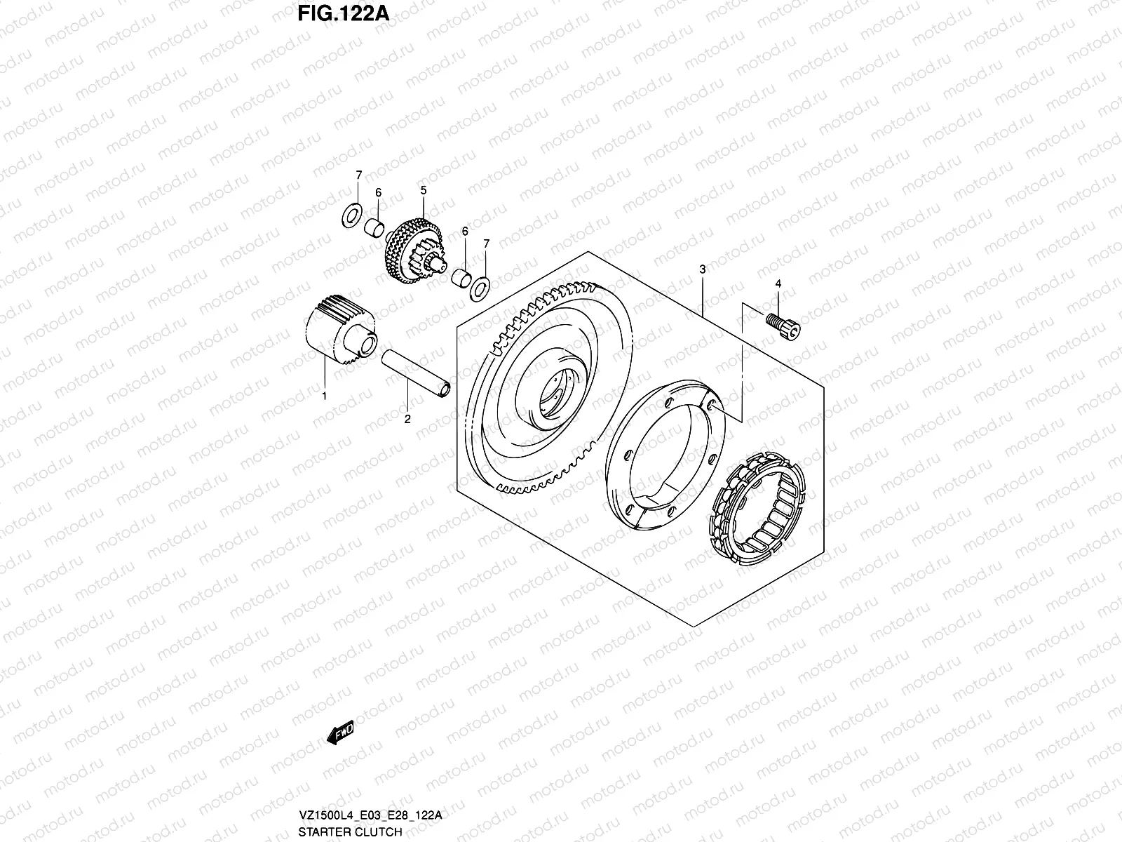 122A - STARTER CLUTCH