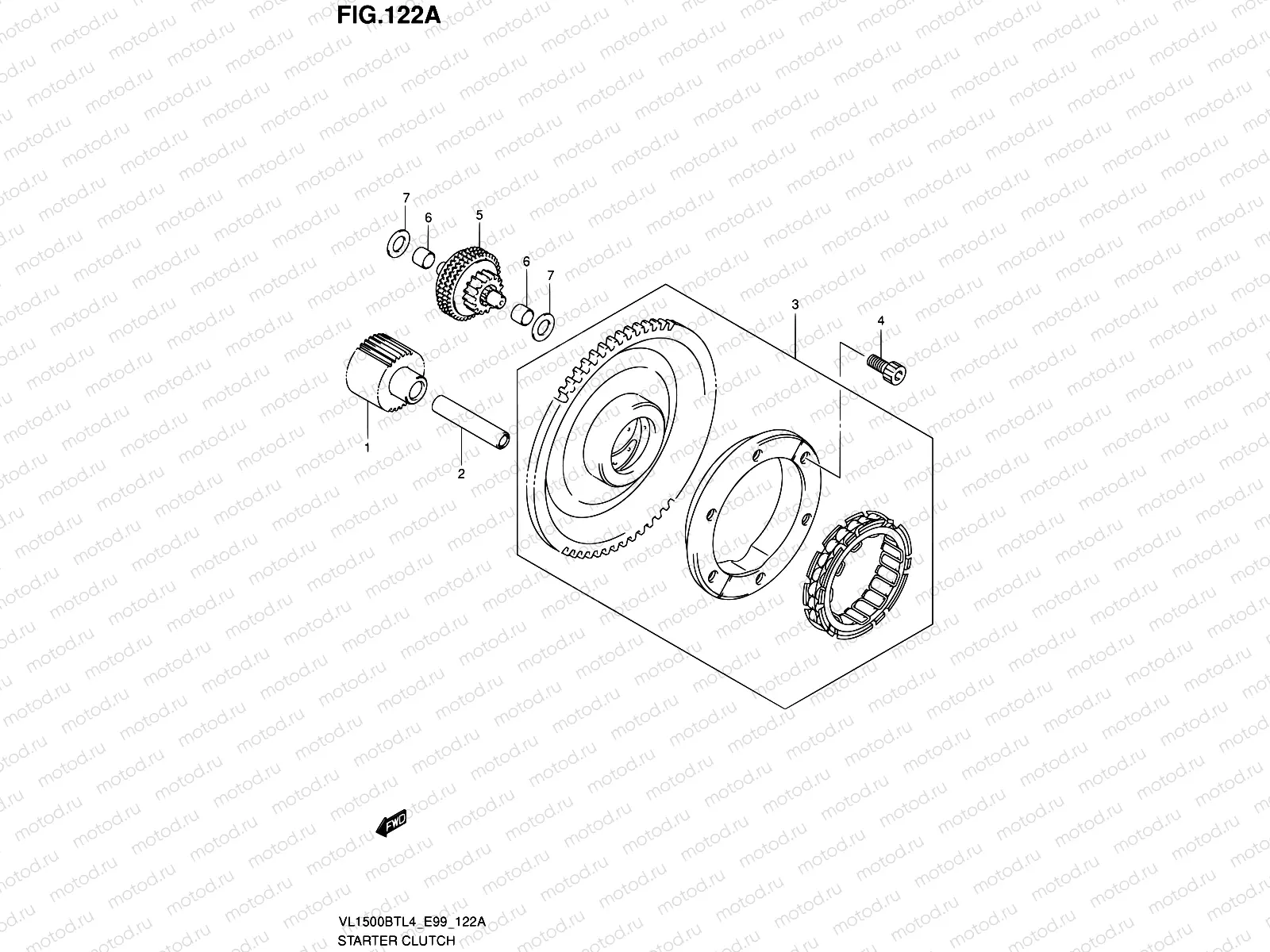 122A - STARTER CLUTCH