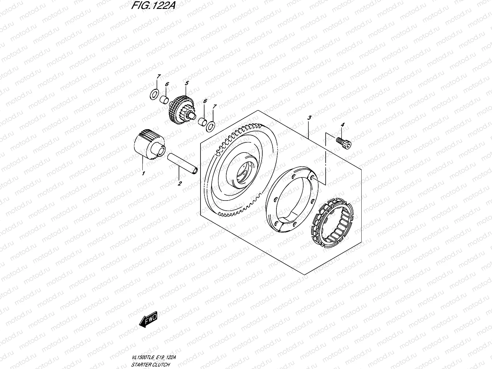 122A - STARTER CLUTCH