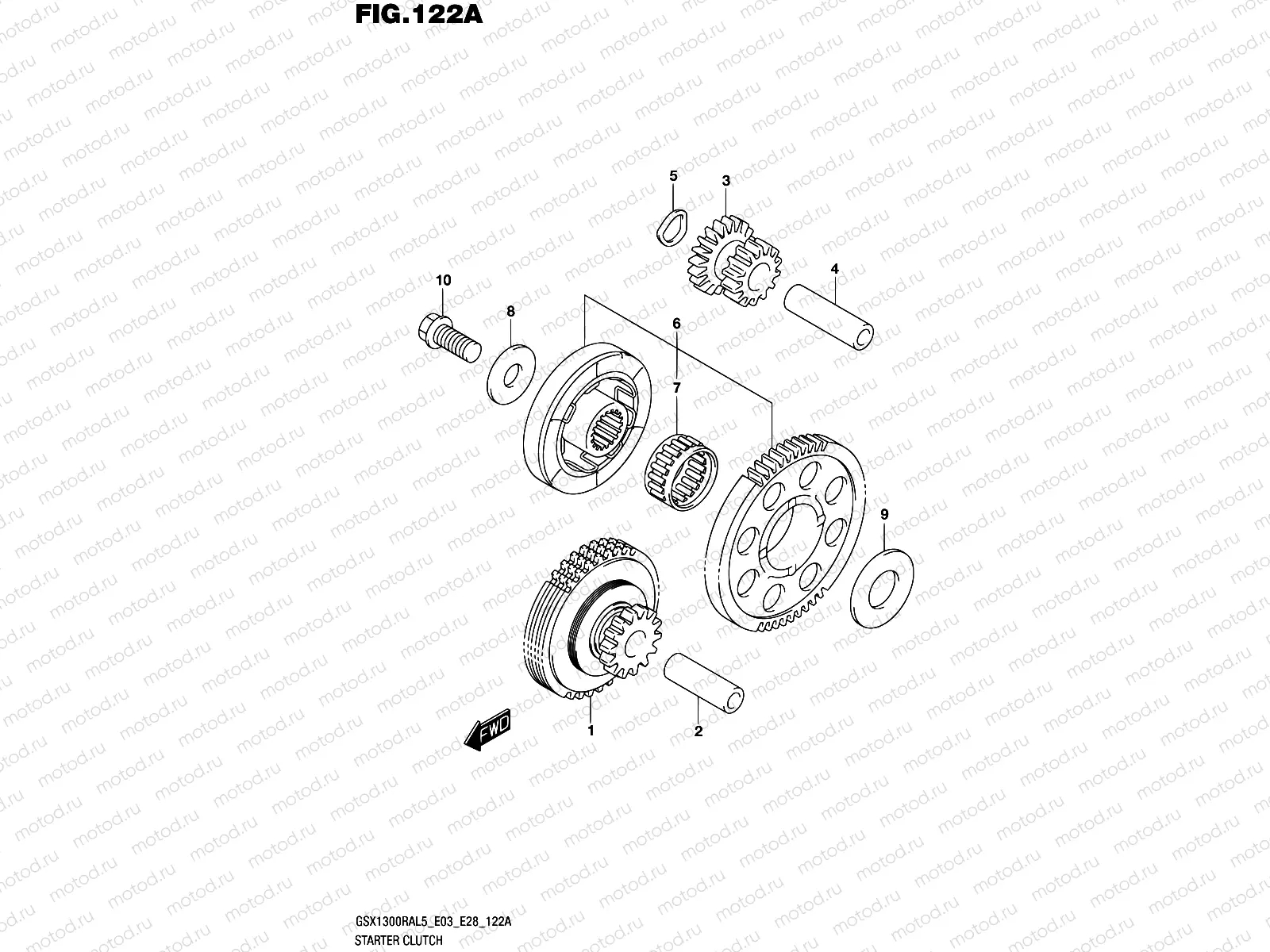 122A - STARTER CLUTCH