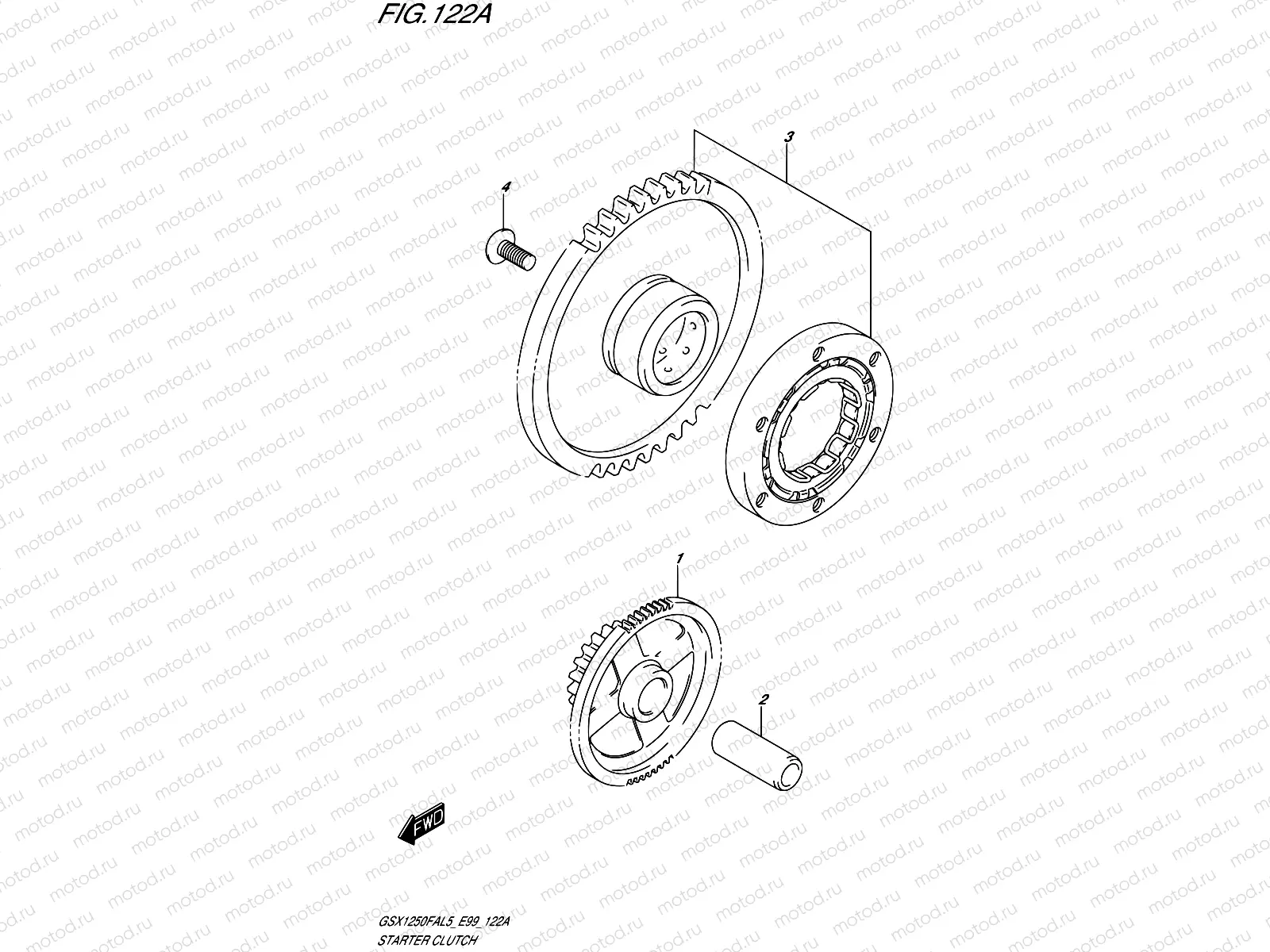 122A - STARTER CLUTCH