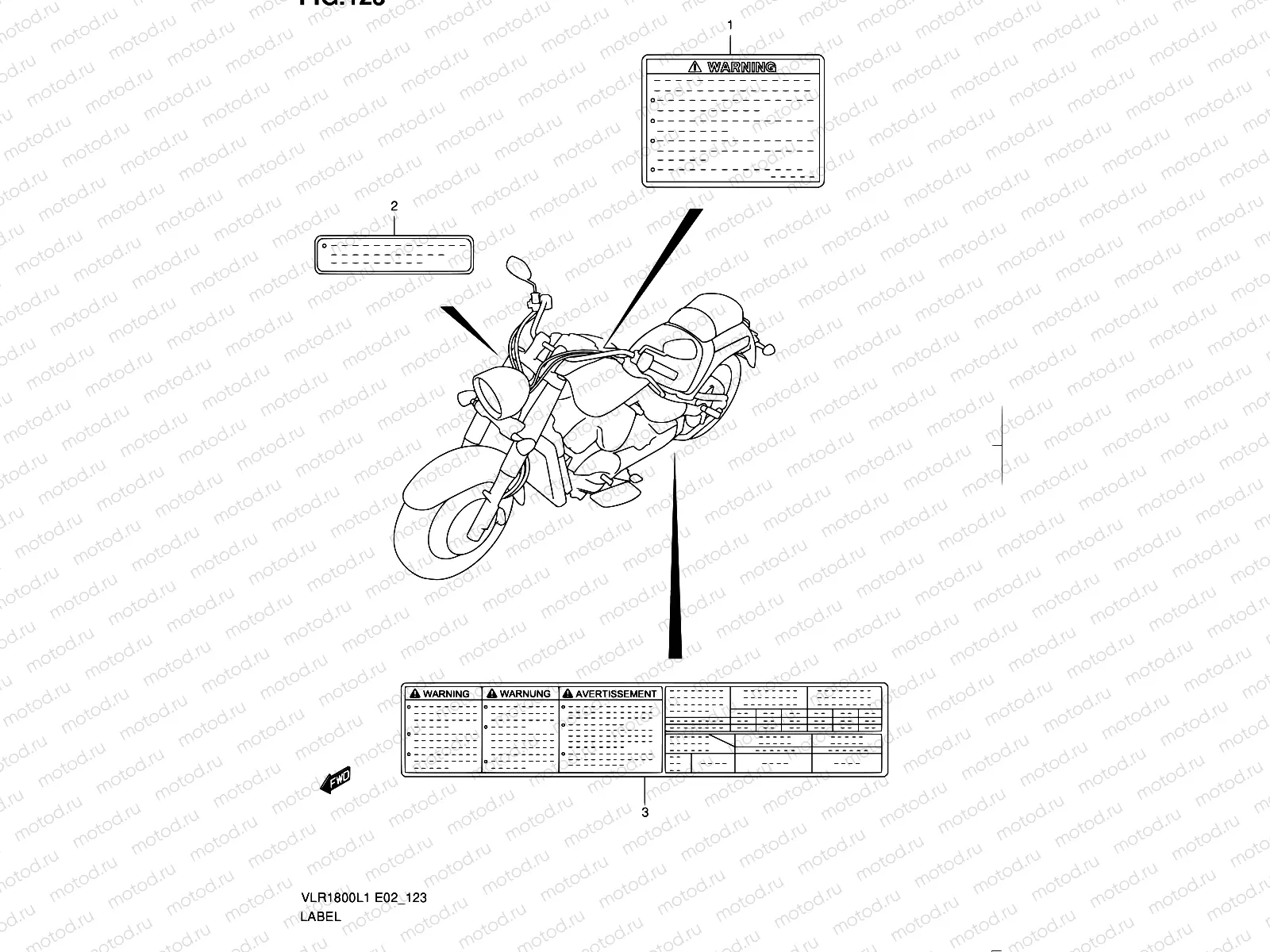 123 - LABEL (VLR1800TL1 E24)