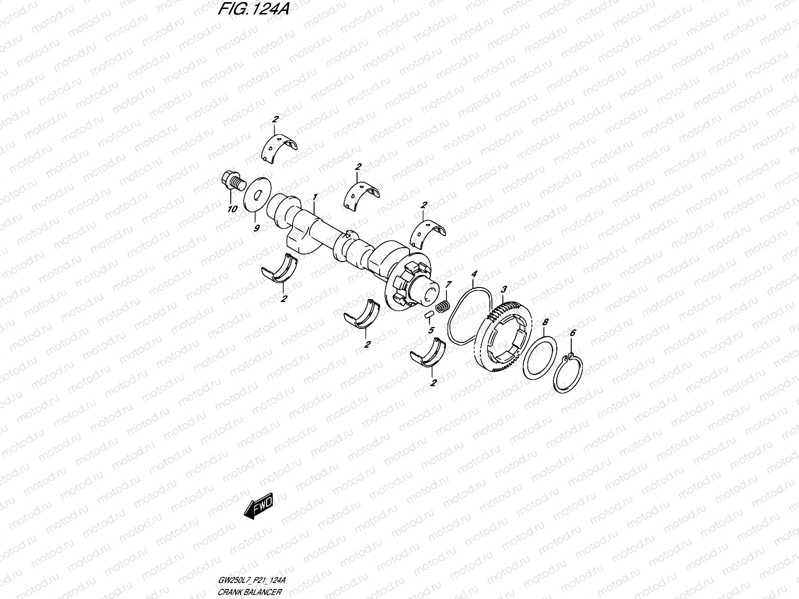 124A - CRANK BALANCER