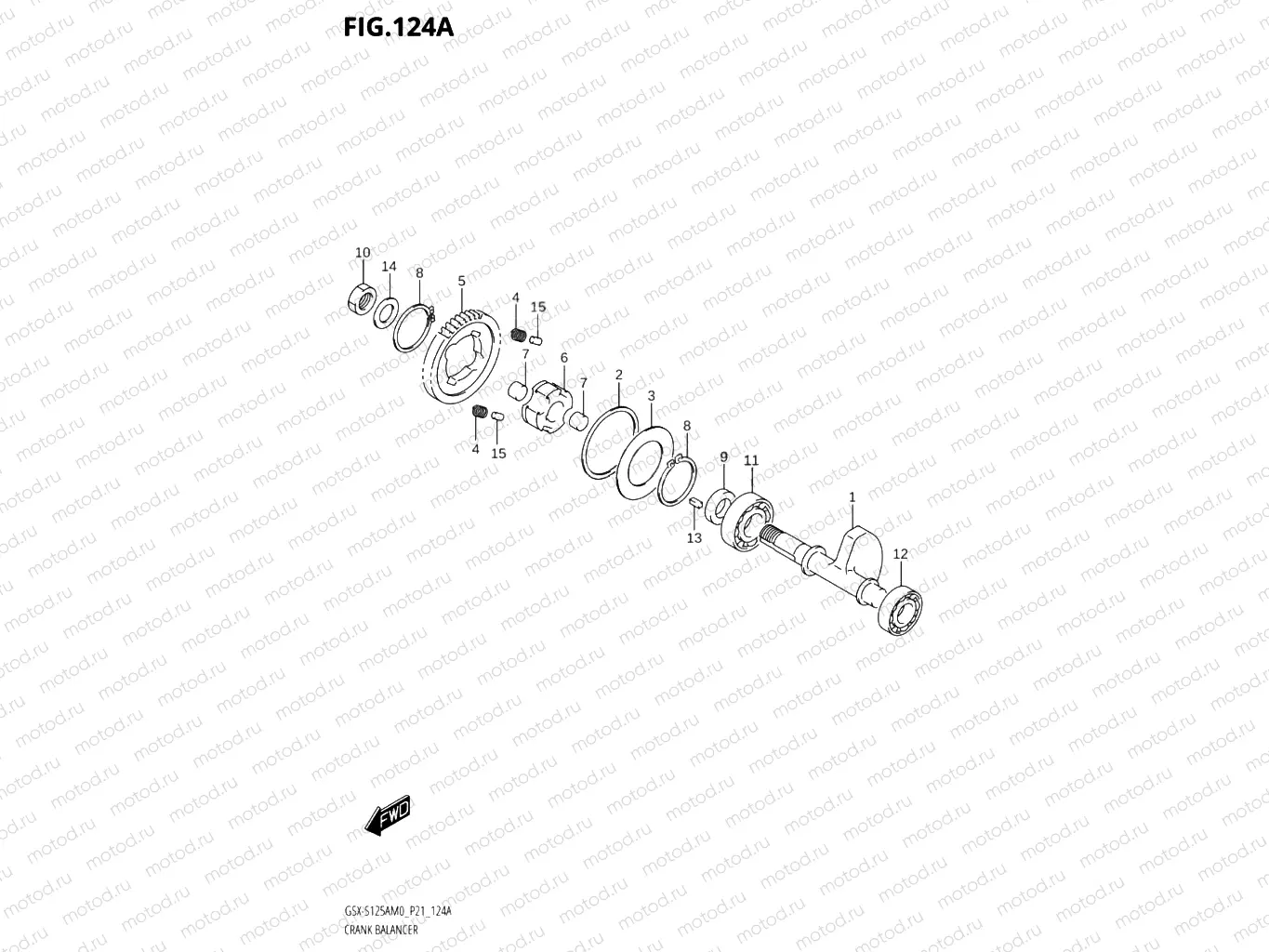 124A - CRANK BALANCER