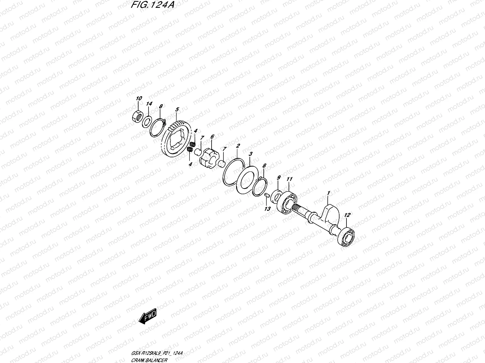 124A - CRANK BALANCER