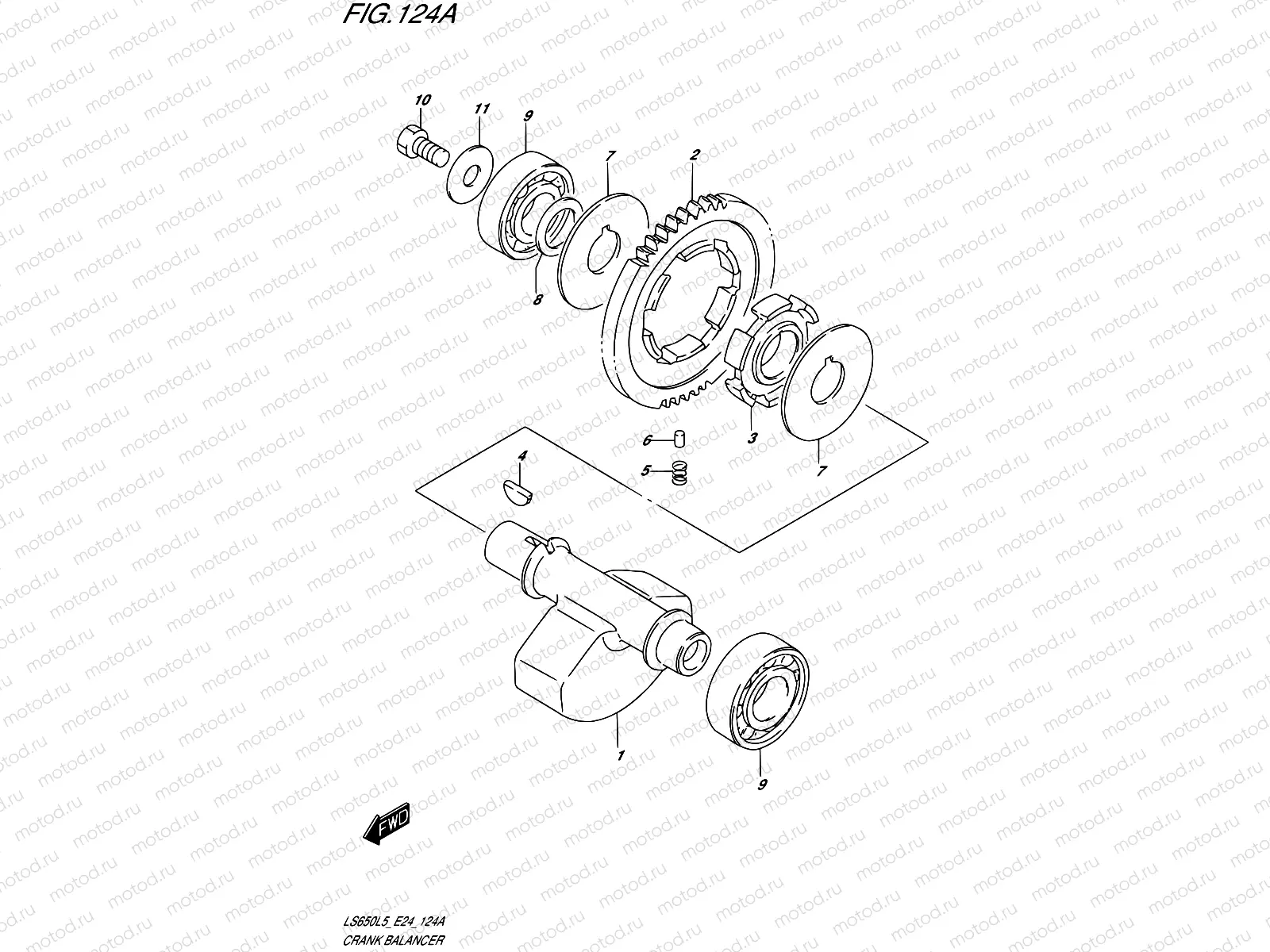 124A - CRANK BALANCER