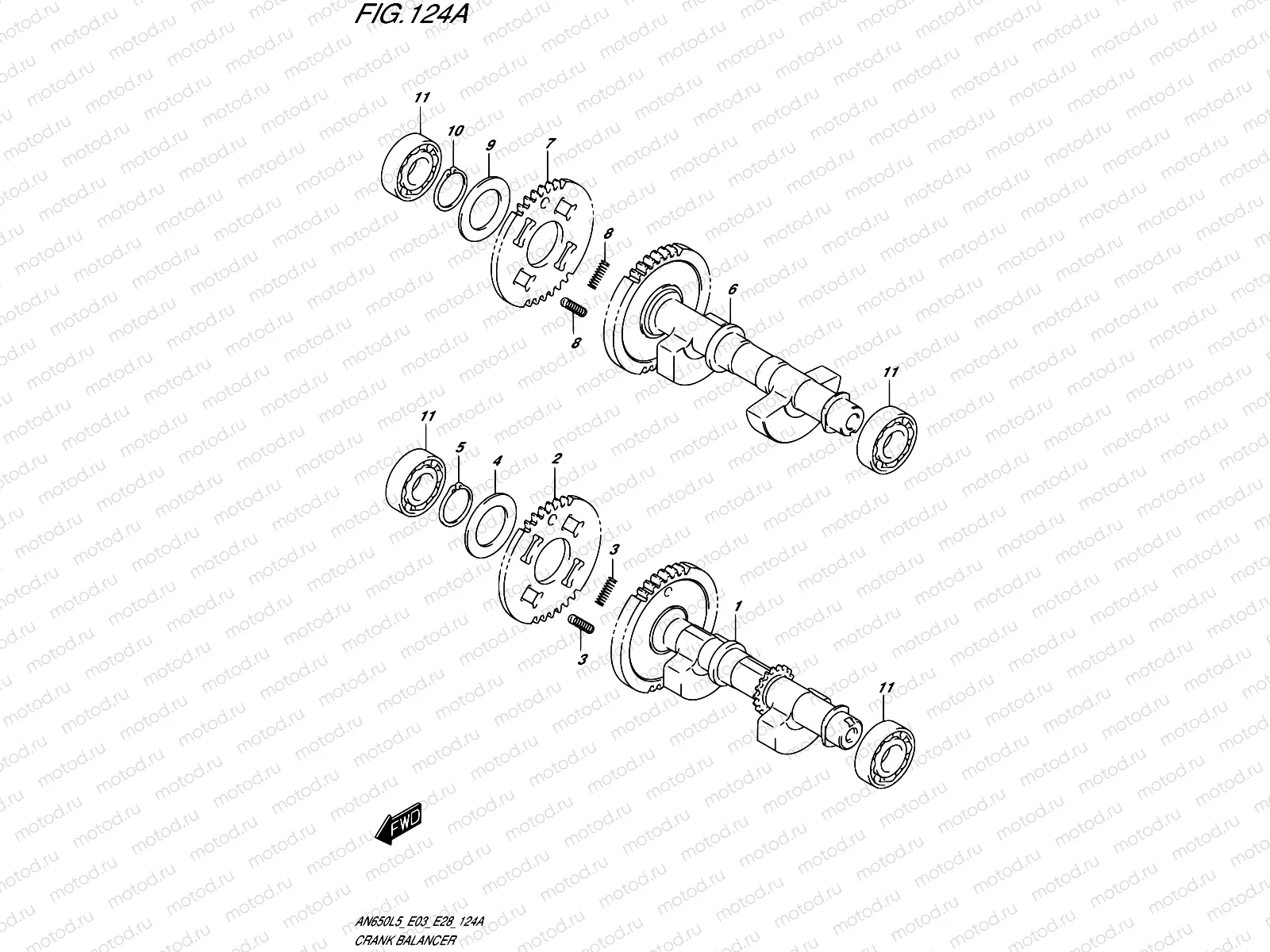124A - CRANK BALANCER